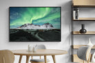 Pixalot Aurora Over Ice