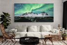 Pixalot Aurora Over Ice