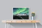 Pixalot Aurora Over Ice