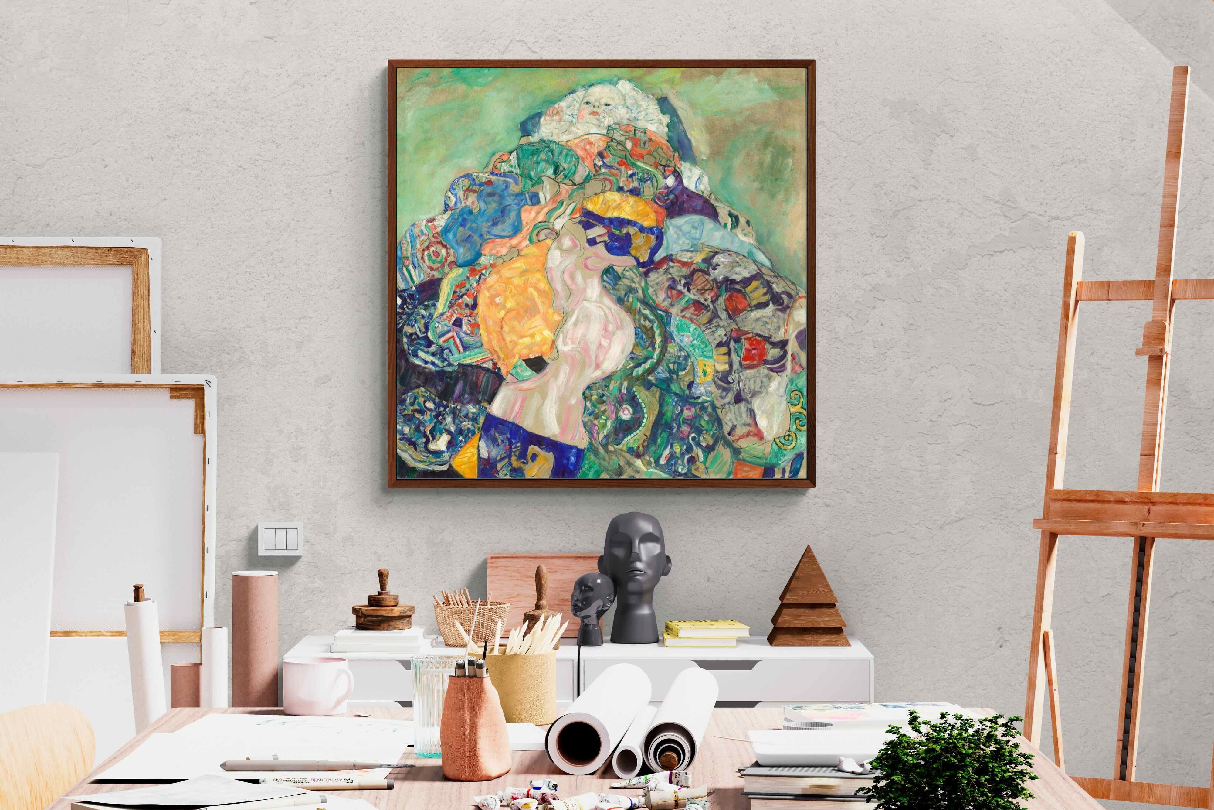 Pixalot Baby (Cradle) by Gustav Klimt