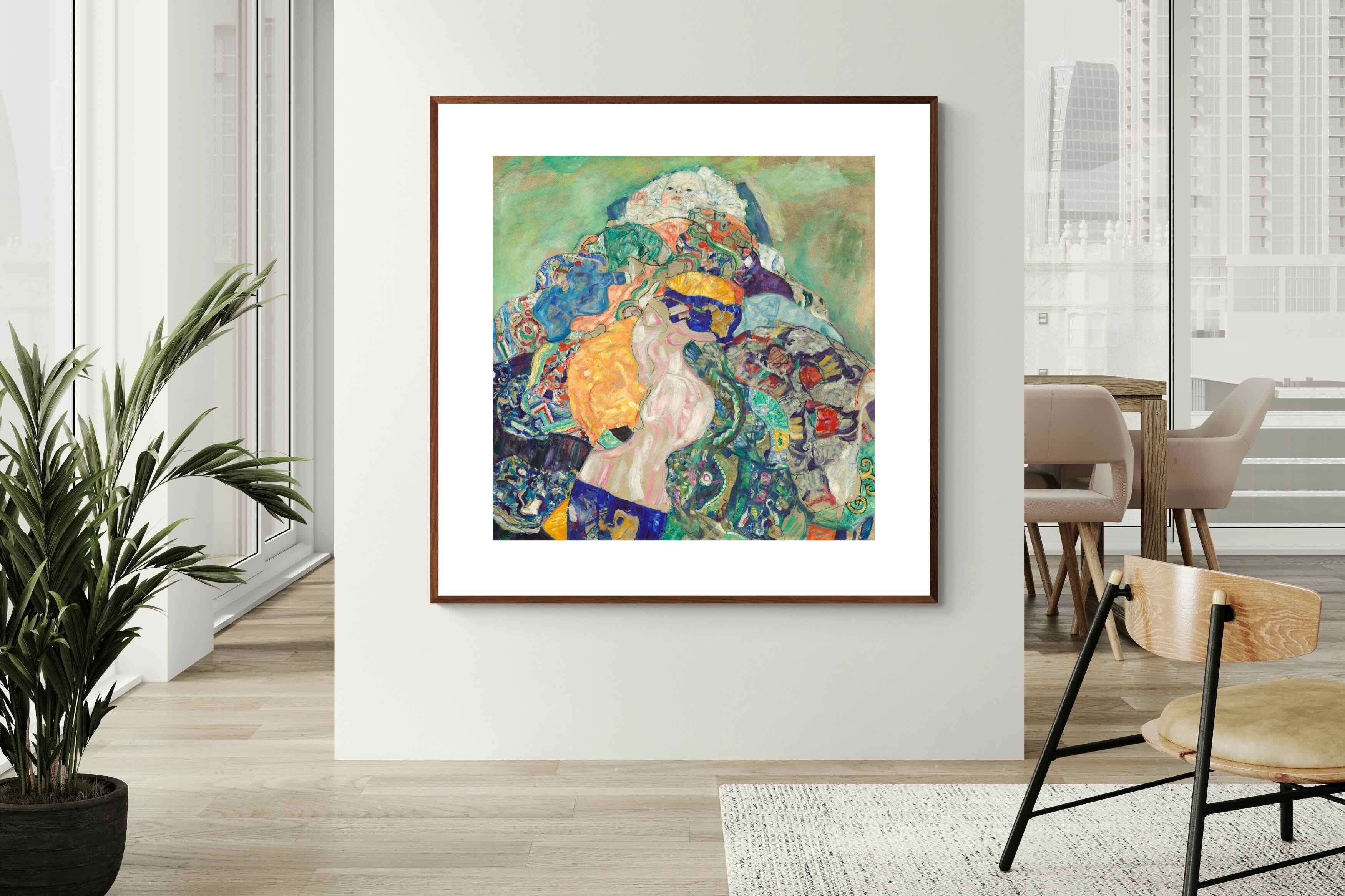 Pixalot Baby (Cradle) by Gustav Klimt