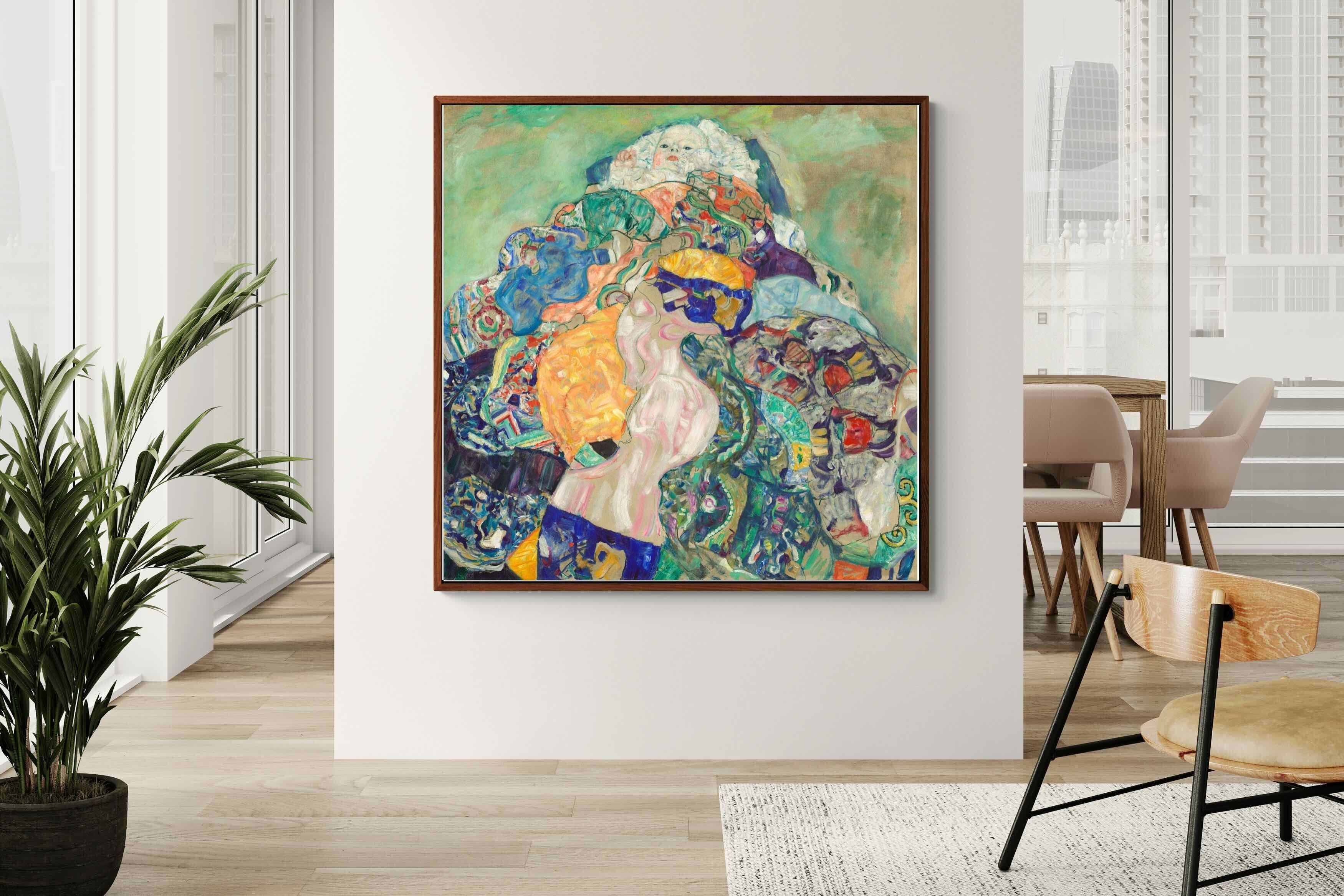 Pixalot Baby (Cradle) by Gustav Klimt