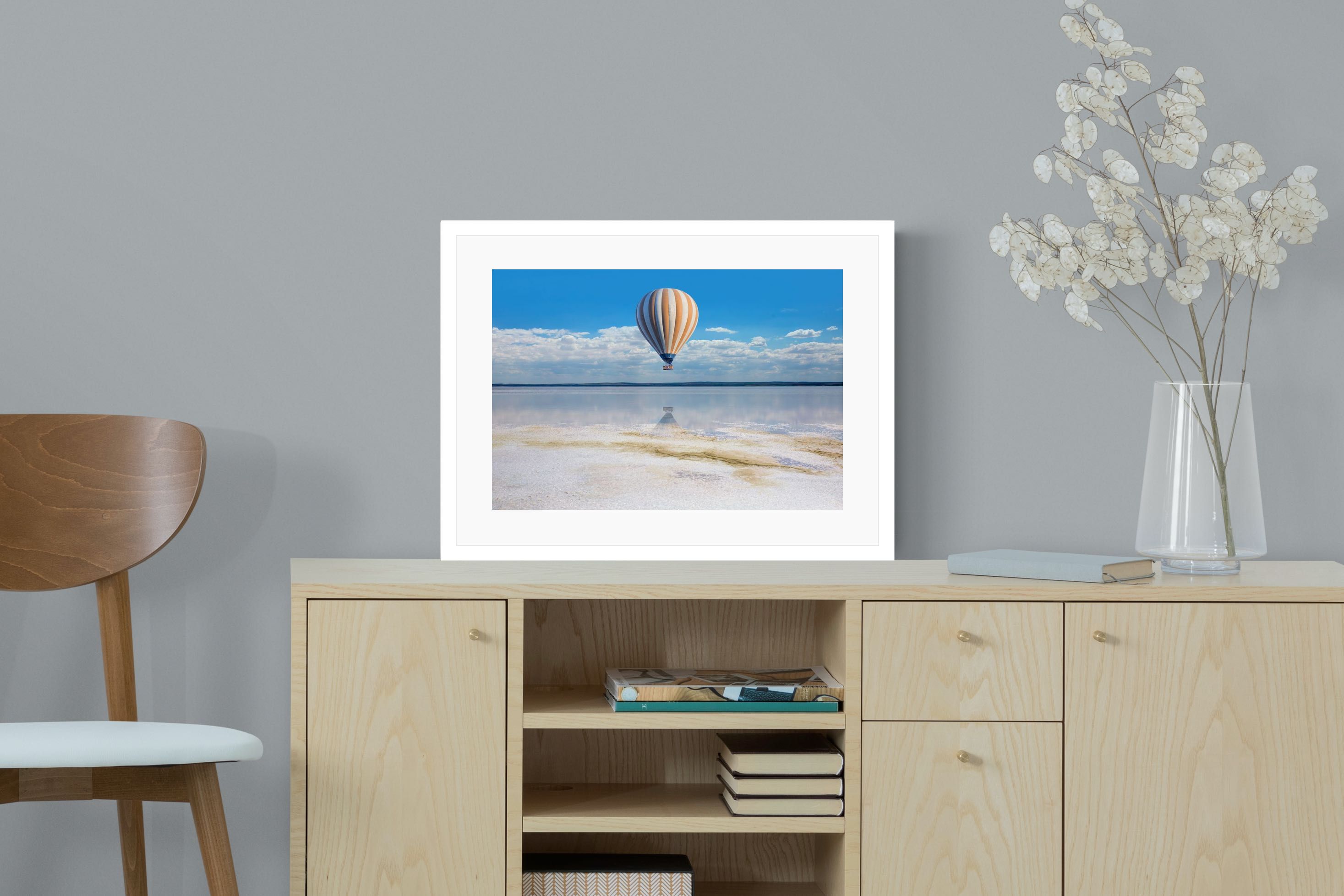 Pixalot Balloon Over the Salt Flats