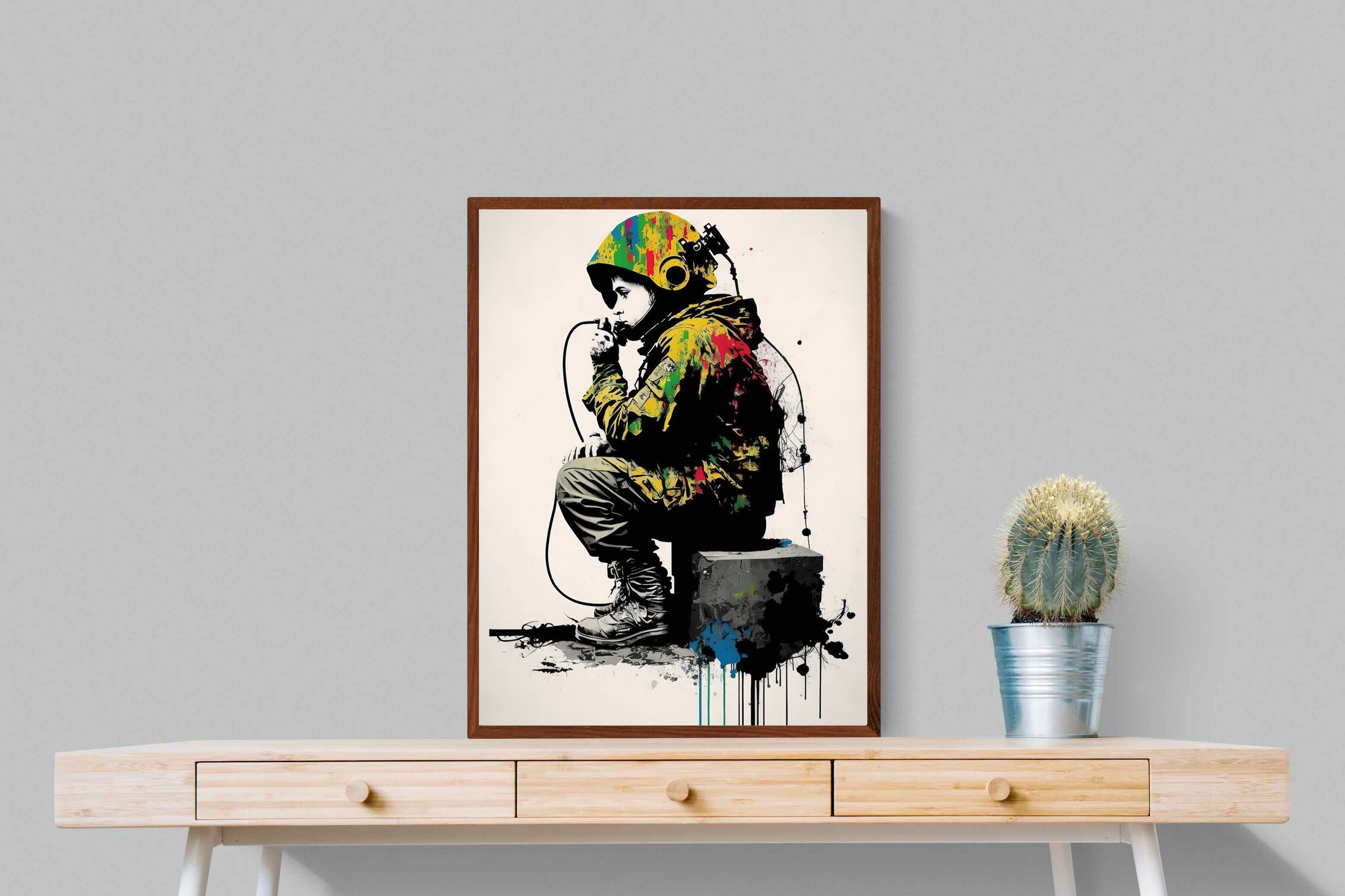Pixalot Banksy Astronaut