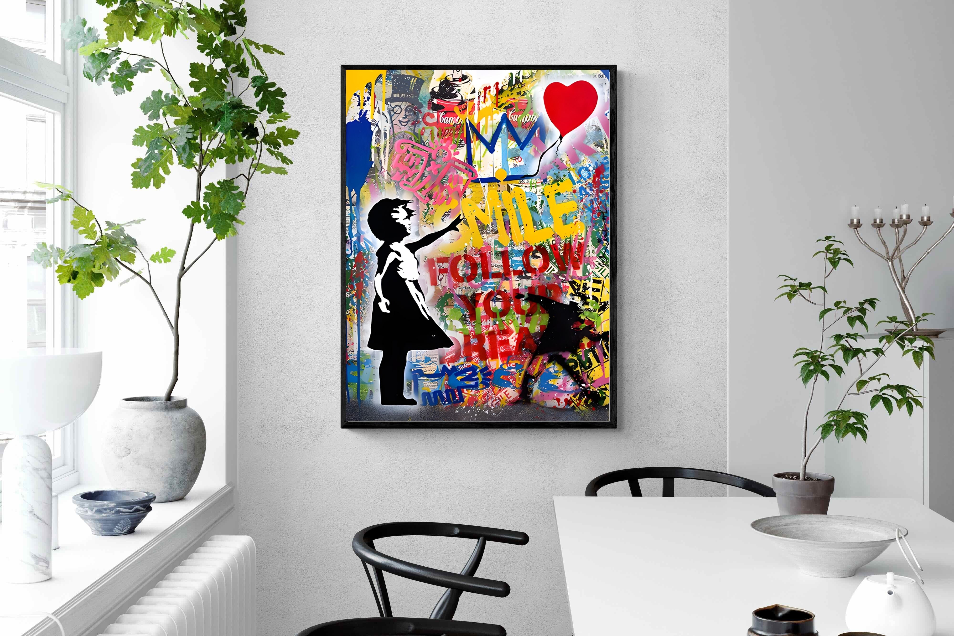 Pixalot Banksy Basquiat Tribute Art