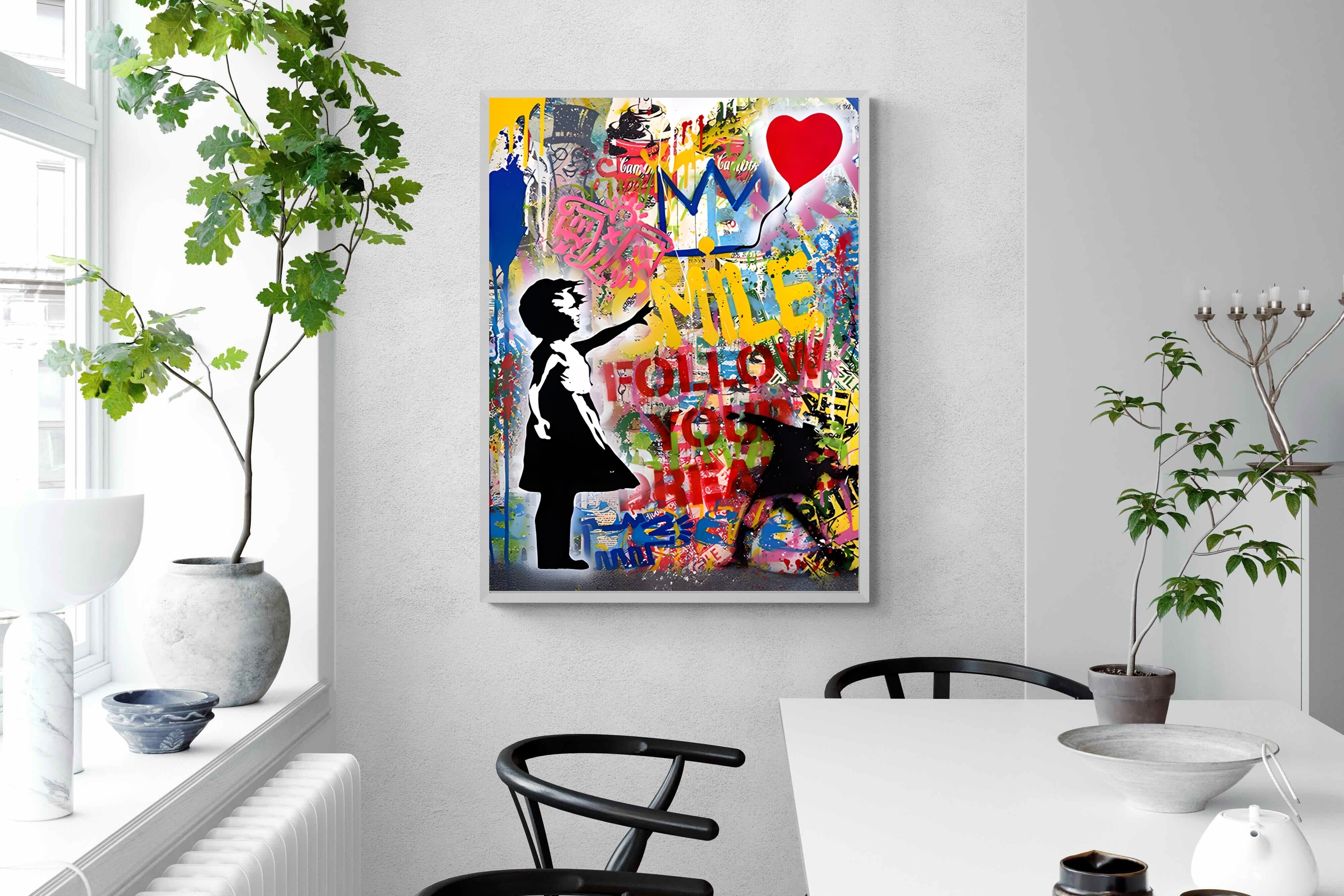 Pixalot Banksy Basquiat Tribute Art