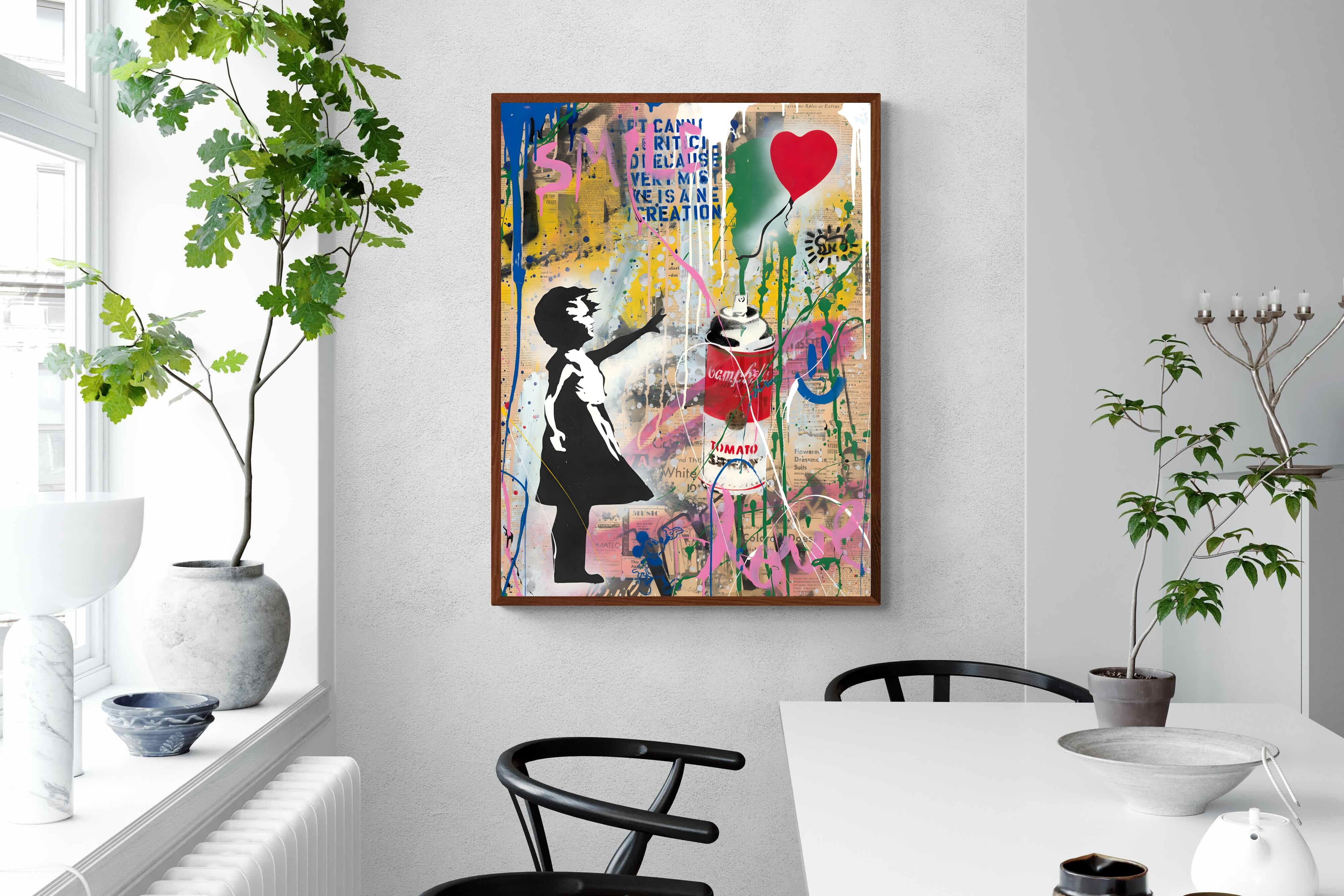 Pixalot Banksy Tribute Street Art