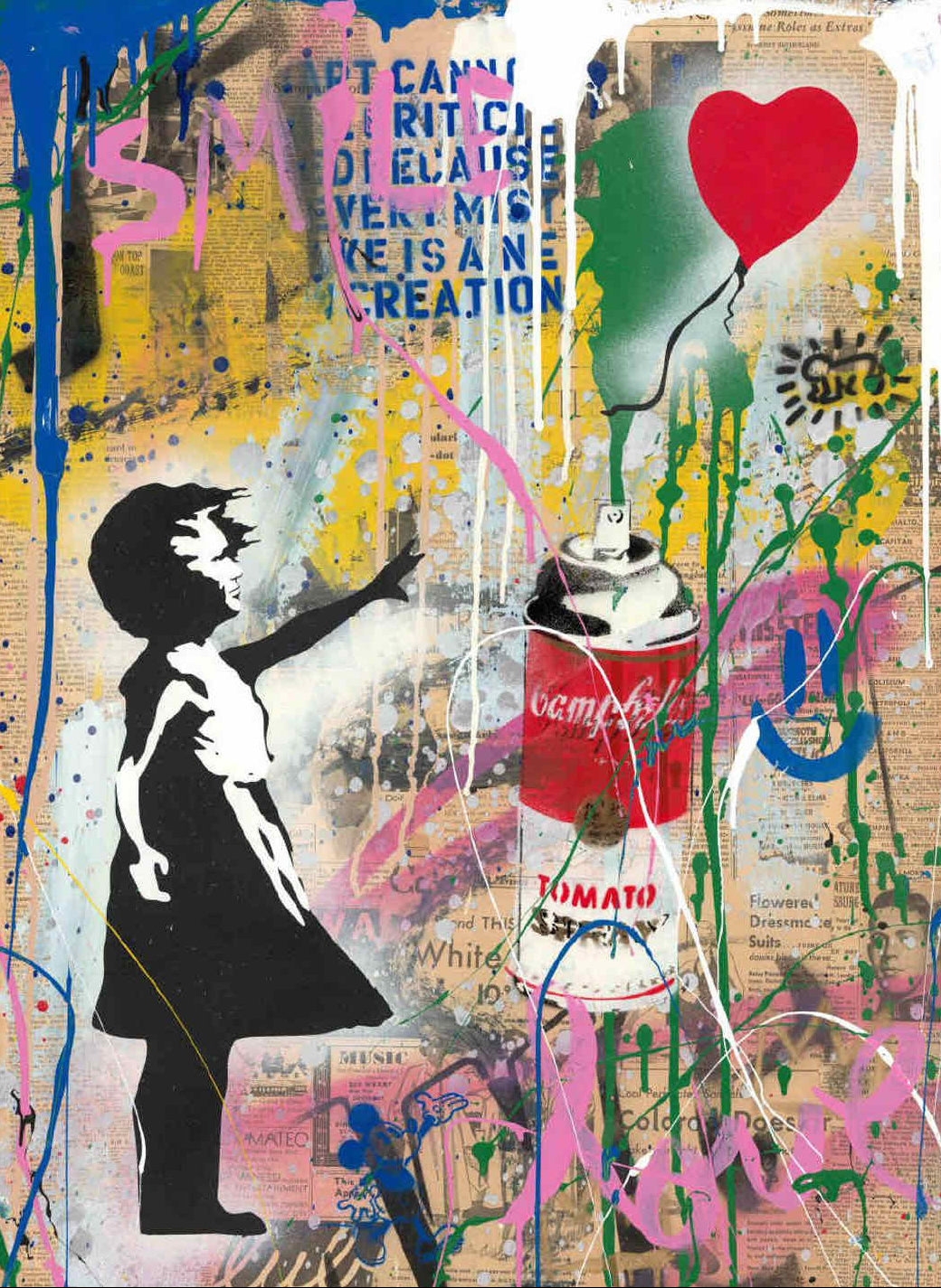 Banksy Tribute Street Art