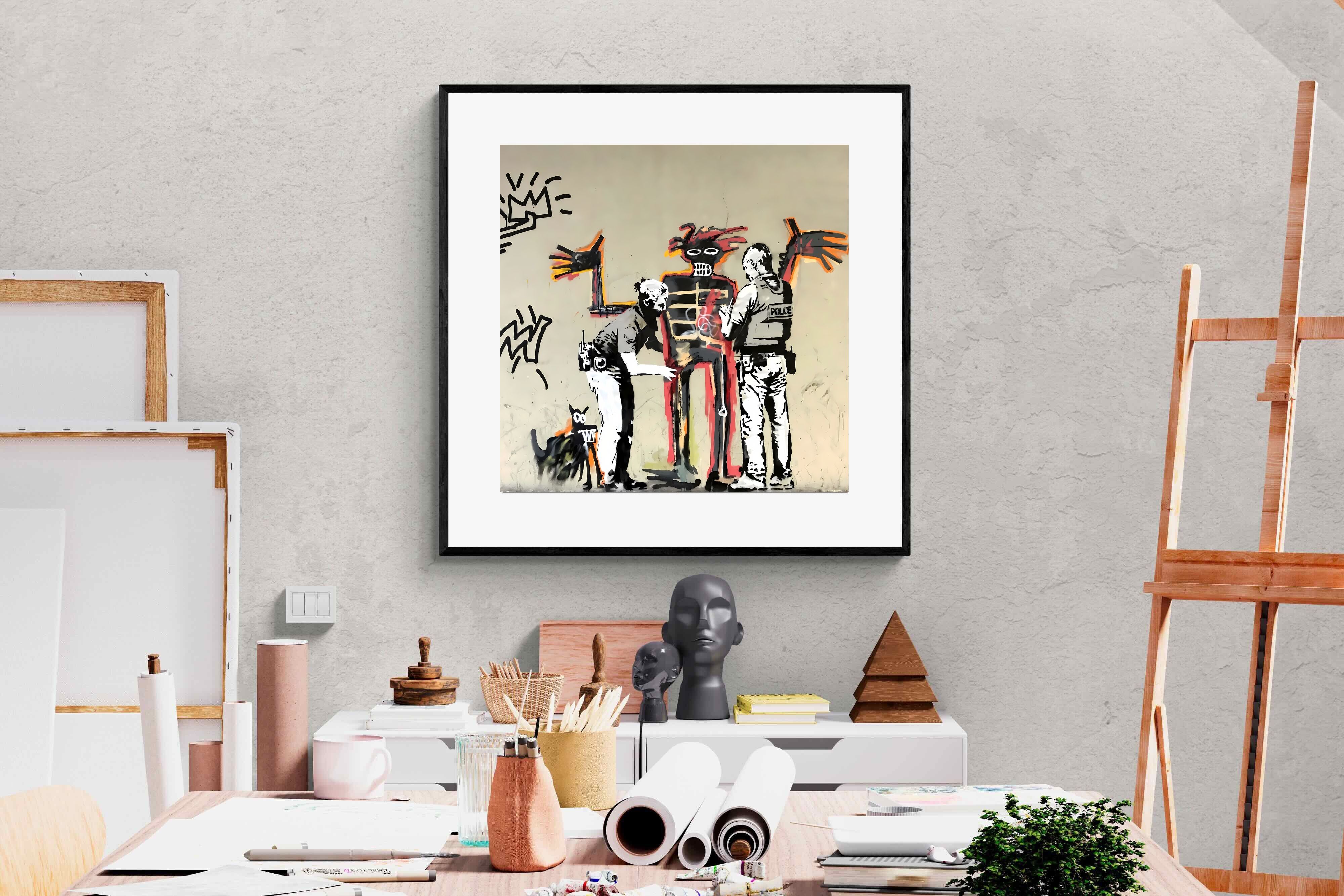 Pixalot Basquiat Mural Barbican