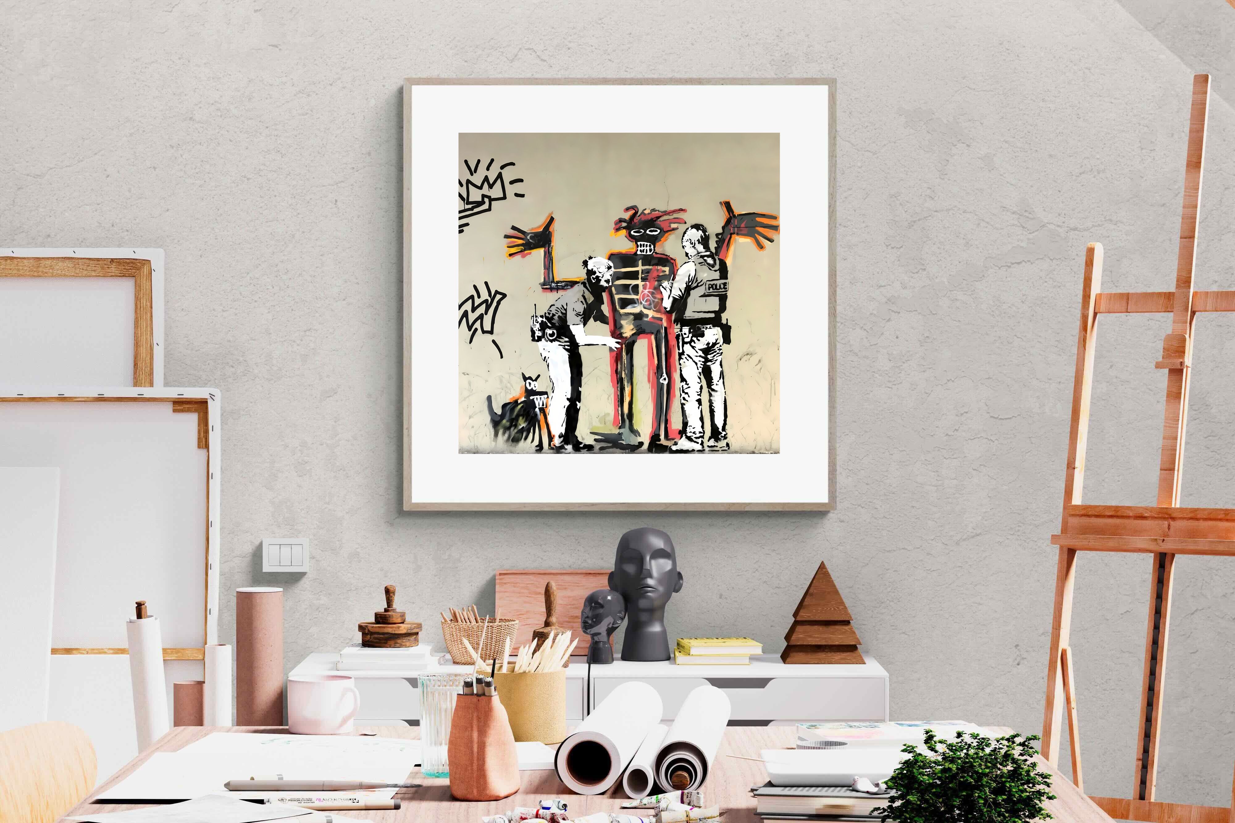 Pixalot Basquiat Mural Barbican