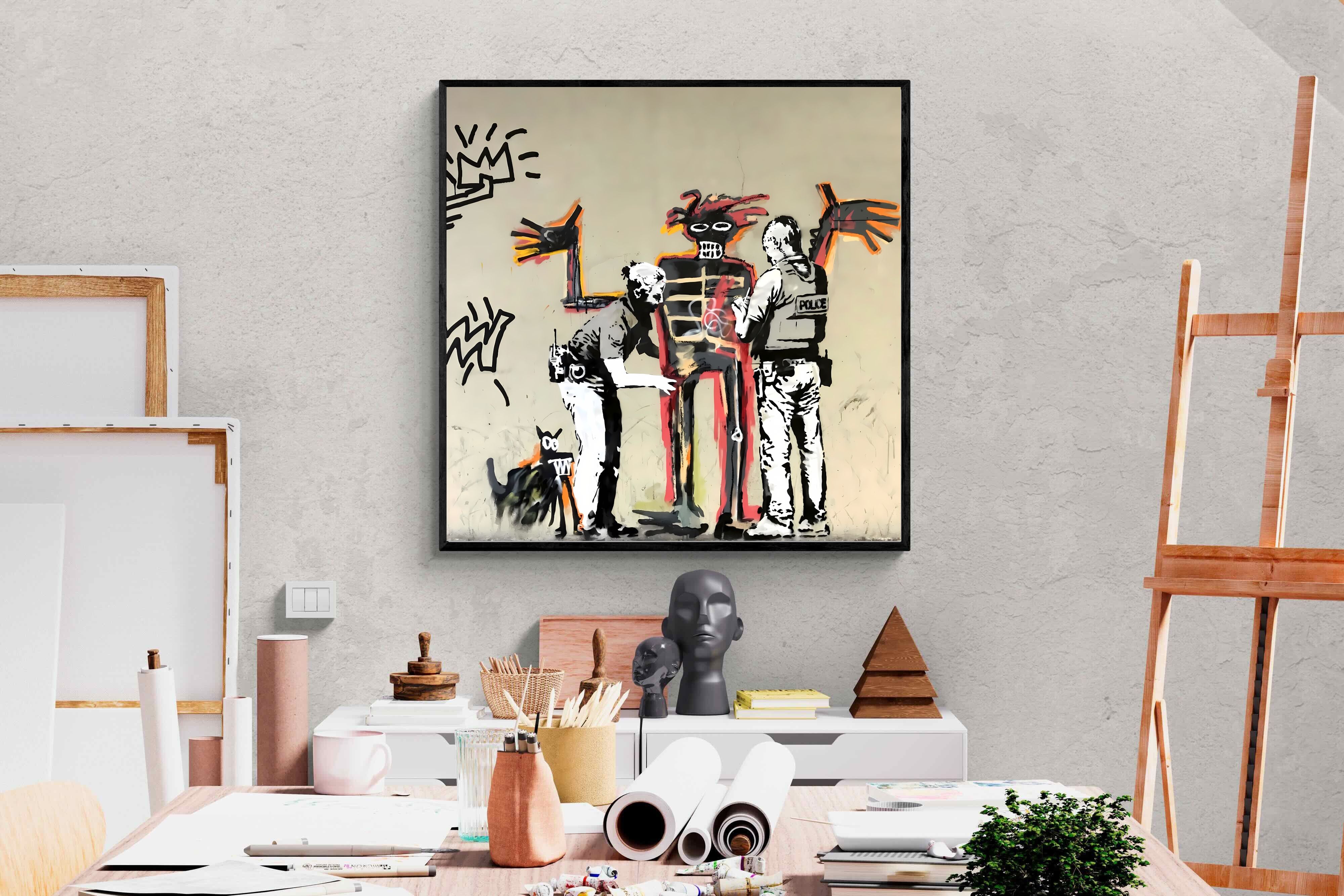 Pixalot Basquiat Mural Barbican