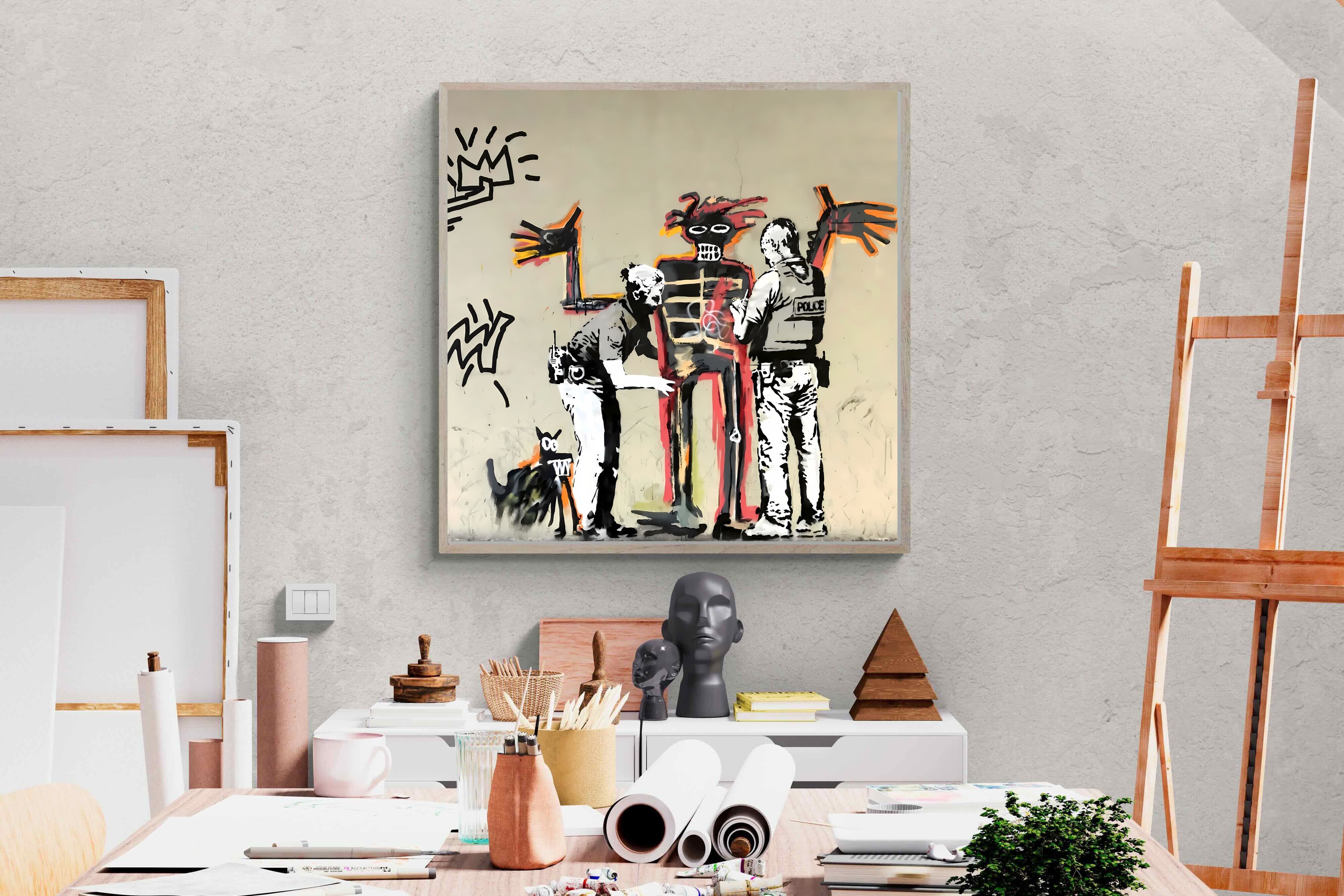 Pixalot Basquiat Mural Barbican