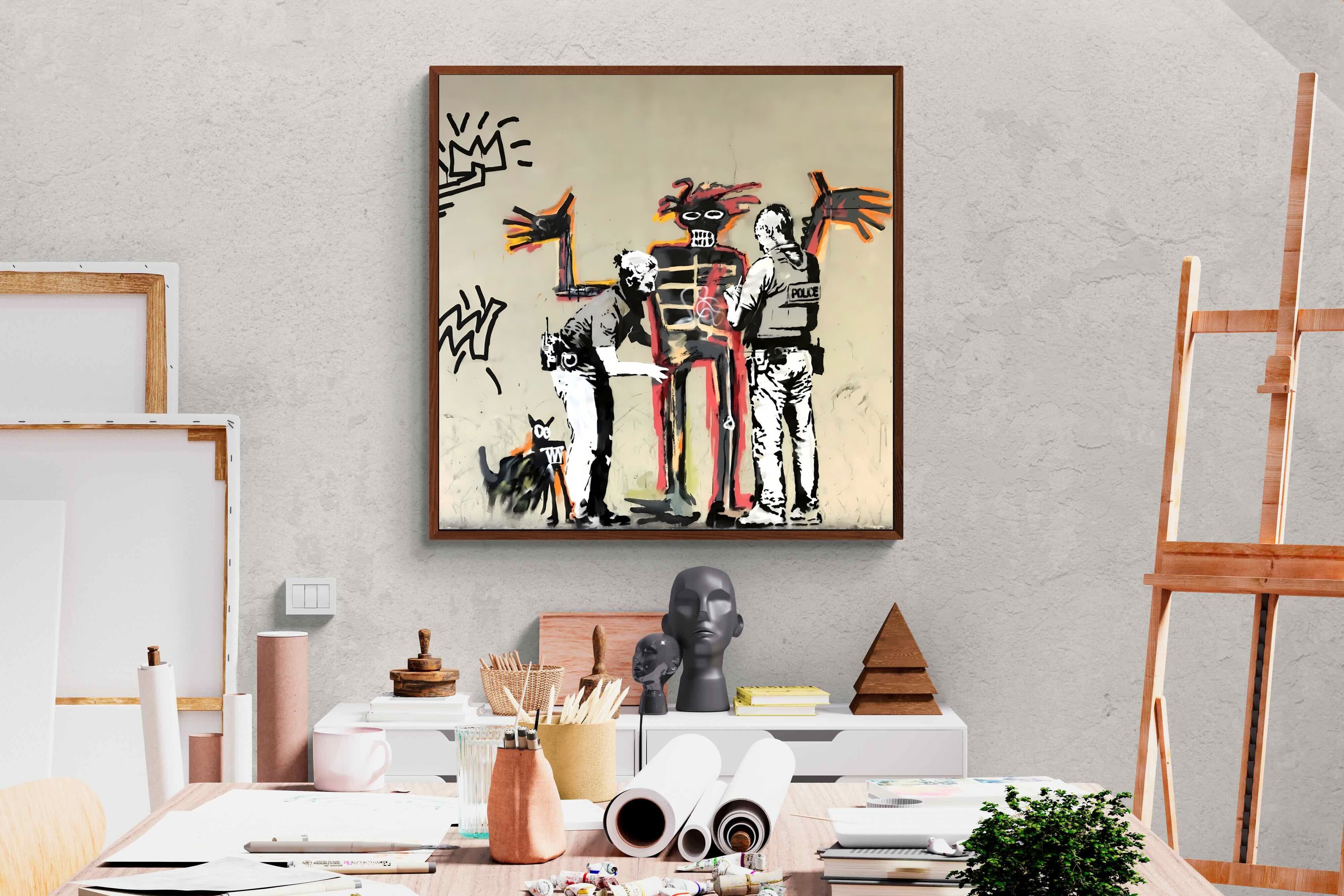 Pixalot Basquiat Mural Barbican