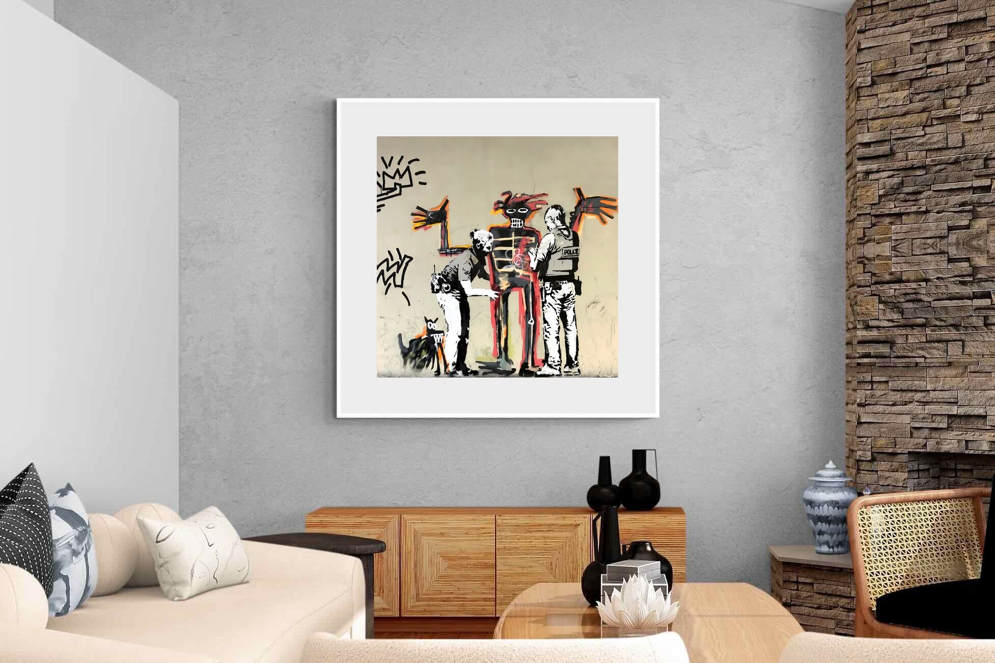 Pixalot Basquiat Mural Barbican