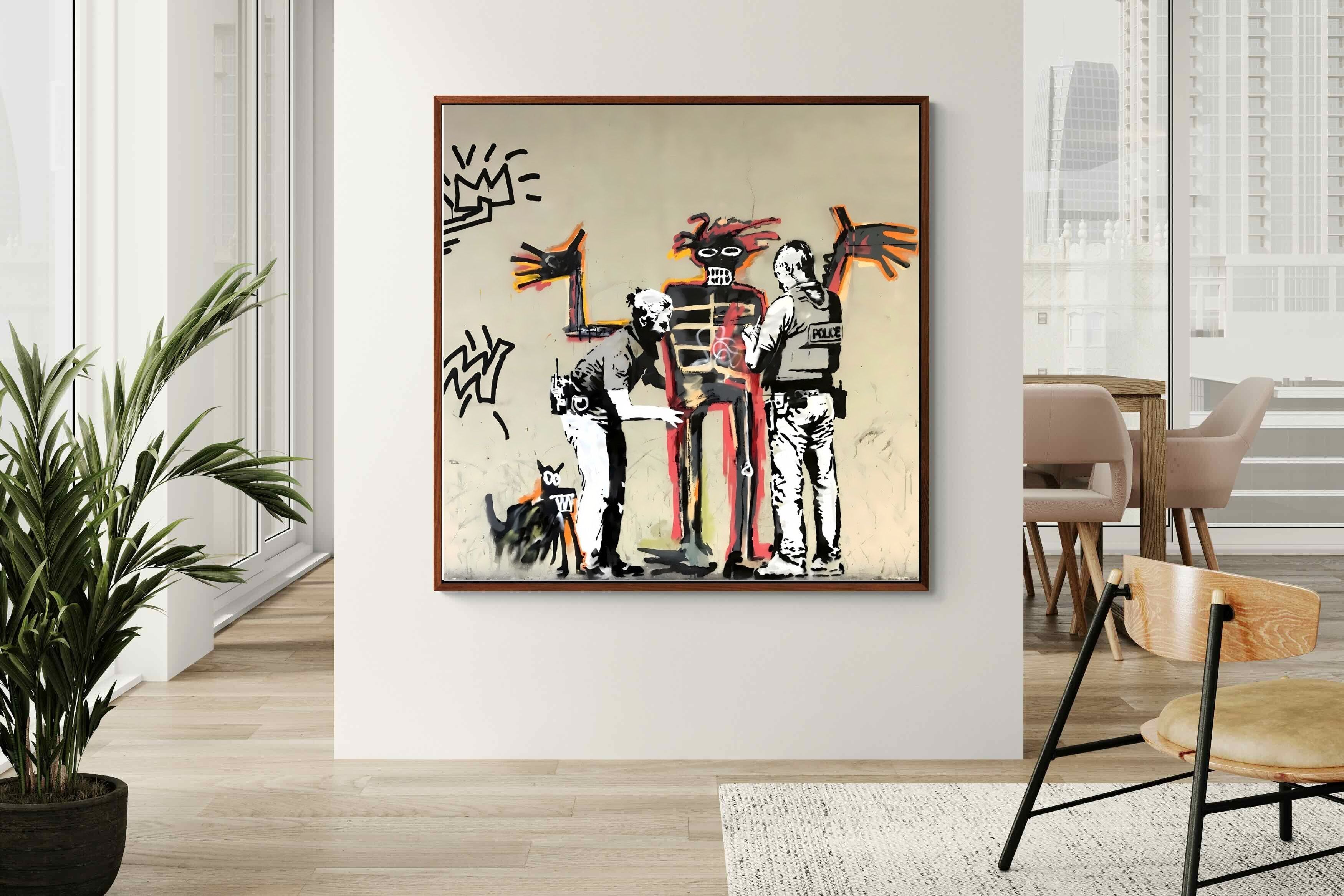 Pixalot Basquiat Mural Barbican