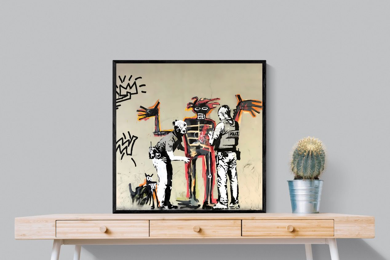 Pixalot Basquiat Mural Barbican