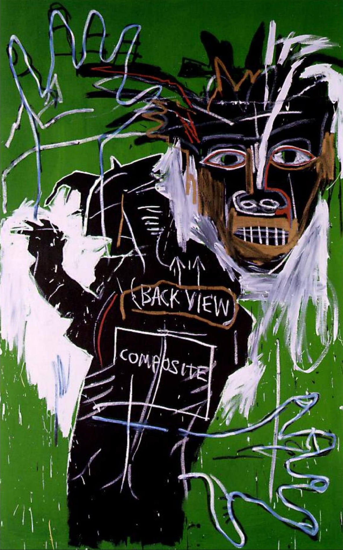 Basquiat Self-Portrait as a Heel