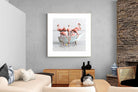 Pixalot Bathtub Flamingos
