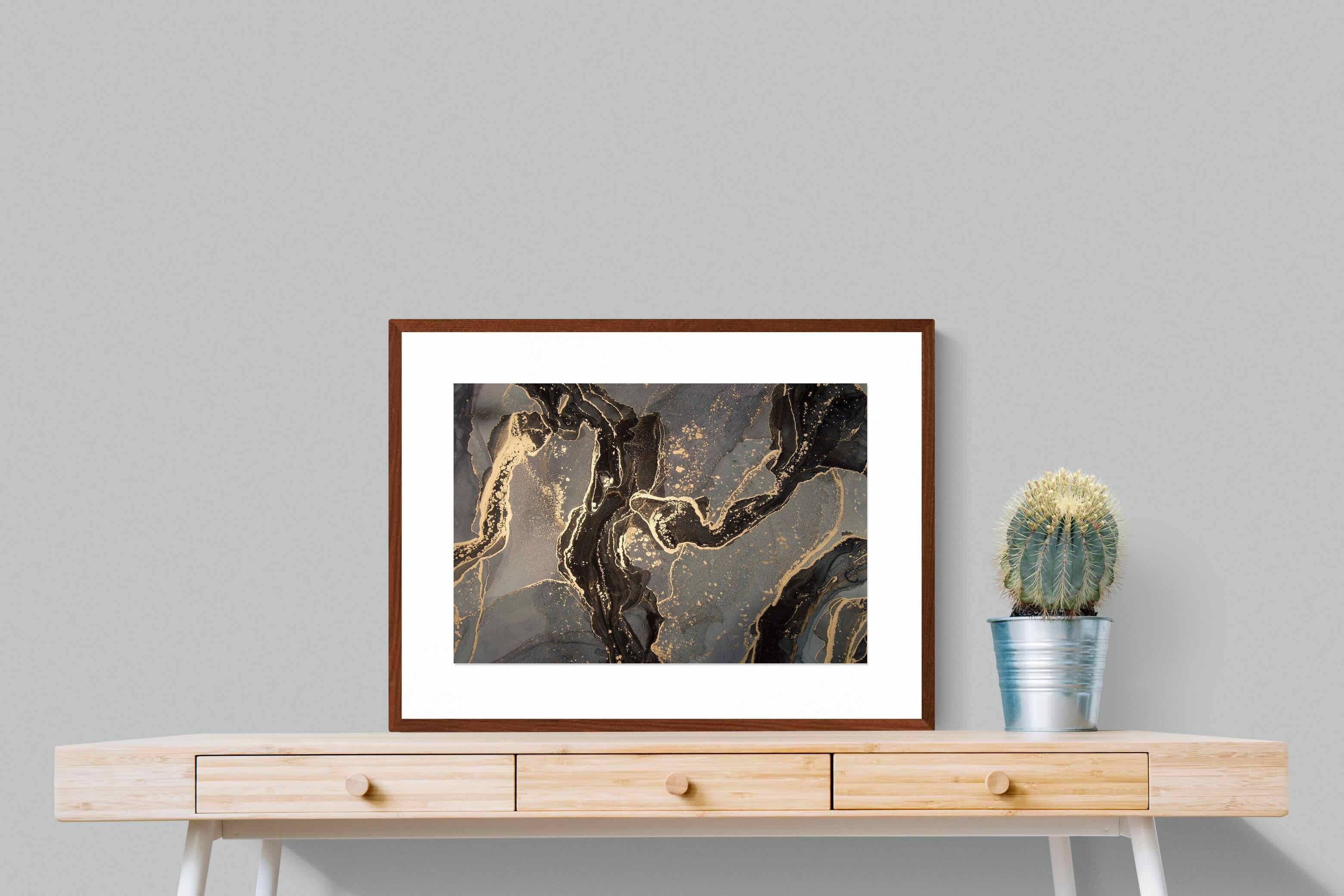 Pixalot ® Black & Gold Marble