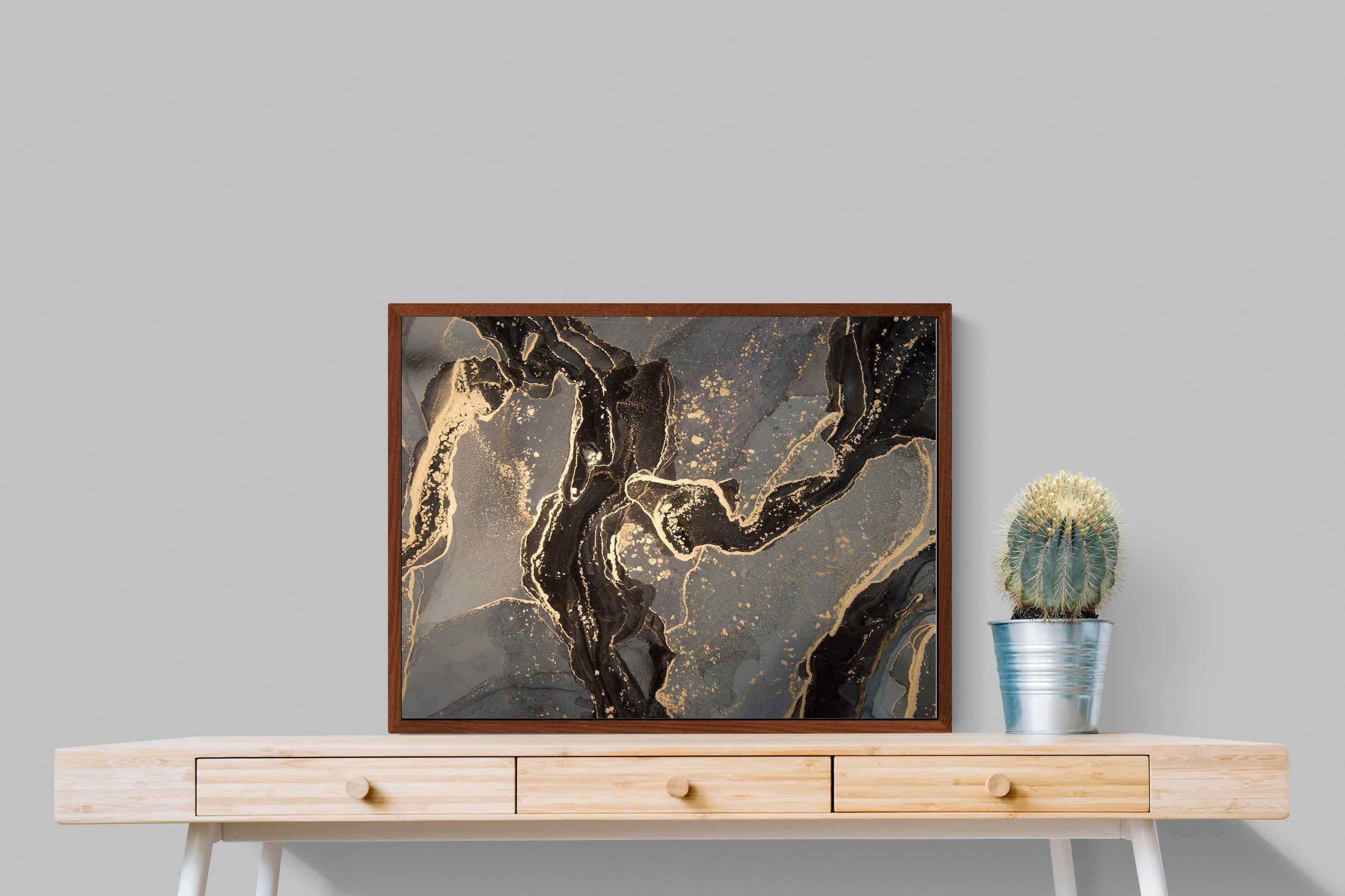 Pixalot ® Black & Gold Marble