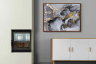 Pixalot ® Black Grey Gold Marble