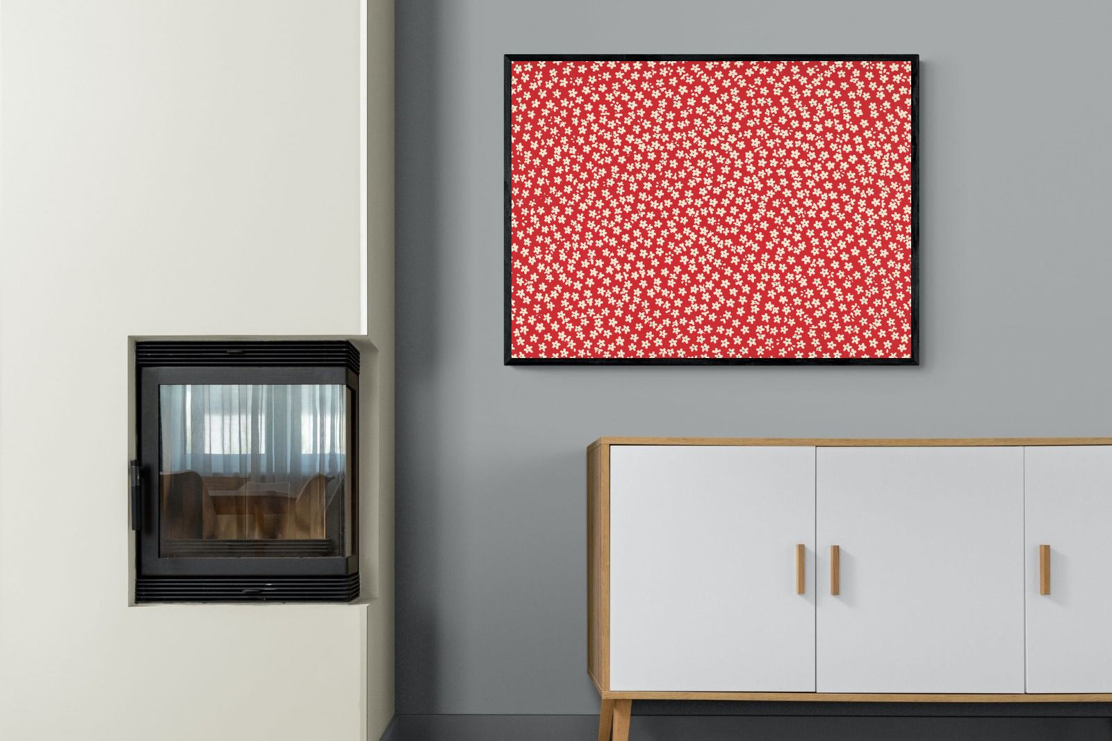 Pixalot Blad Met Strooipatroon Van Bloemen