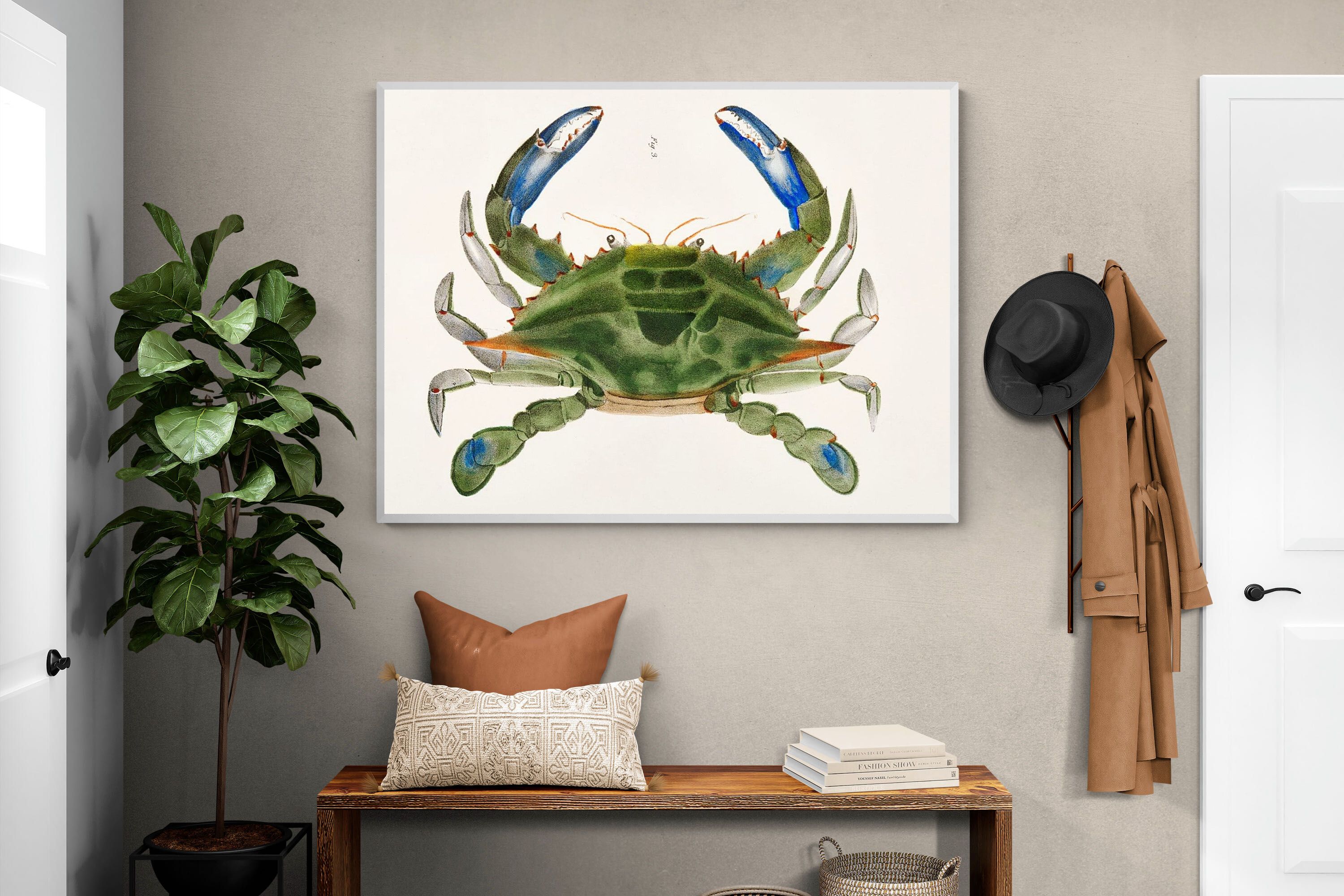 Pixalot ® Blue Crab Illustration