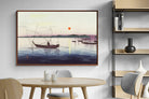 Pixalot Boats & Setting Sun