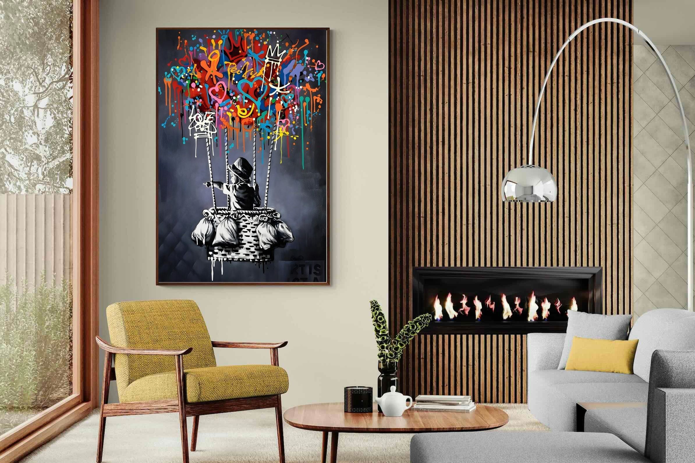 Pixalot Boy in Balloon