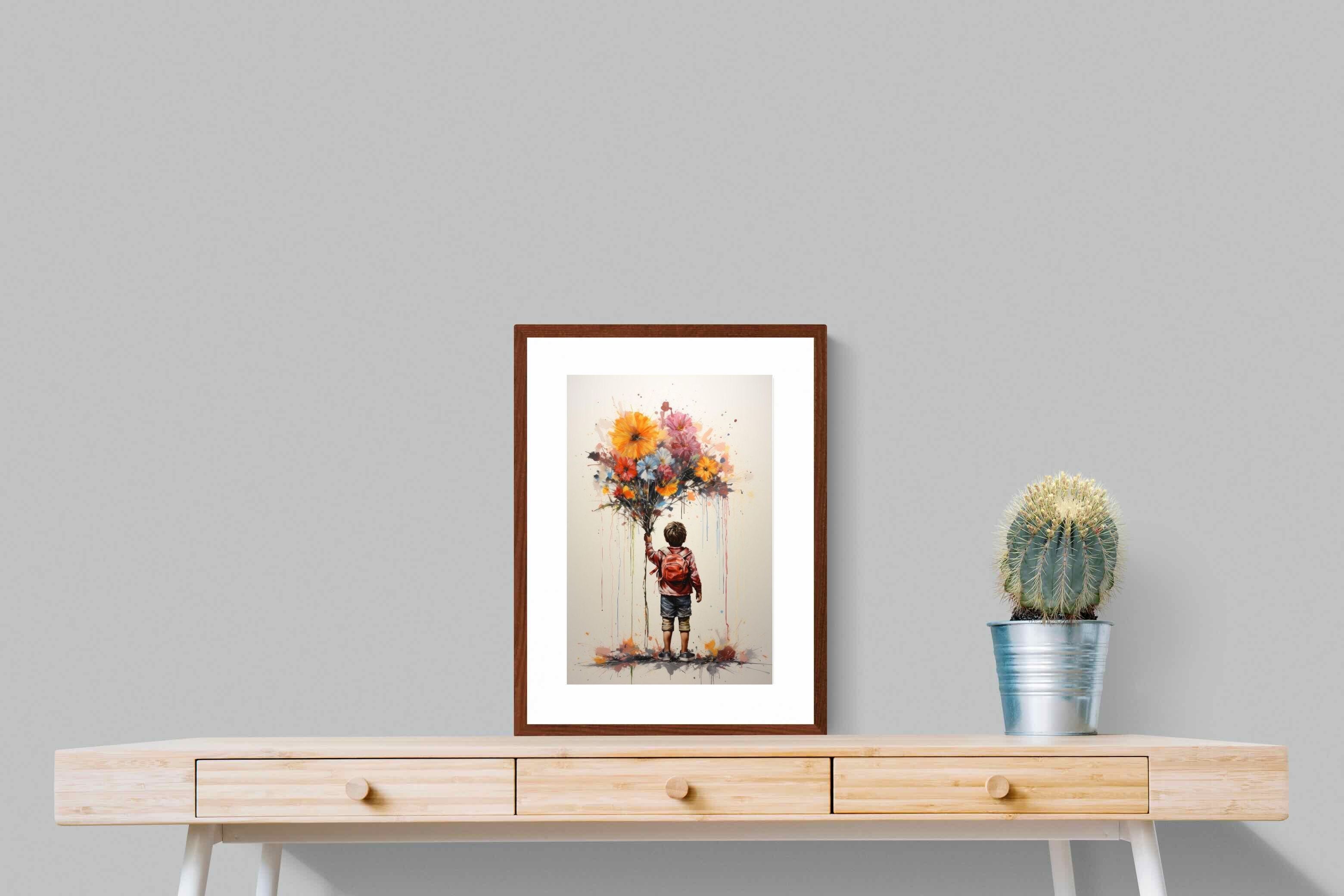 Pixalot Boy With Flowers