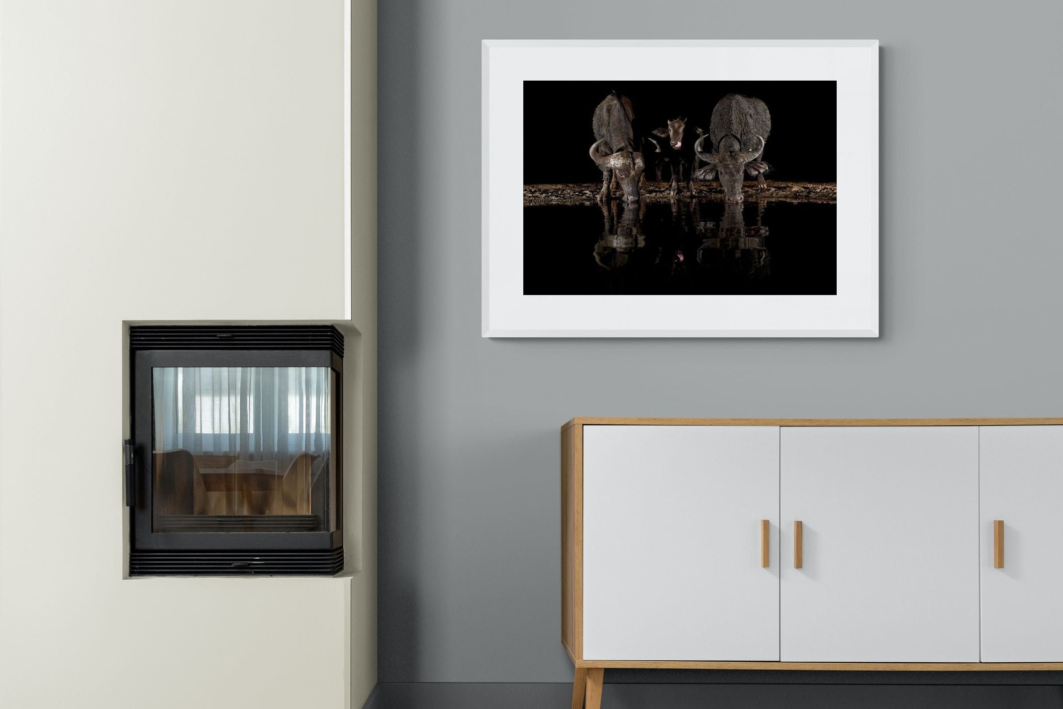 Pixalot Buffalo Family