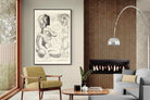 Pixalot Bull, Horse, and Reclining Woman II