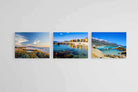 Cape Town Set-Wall_Art-80 x 60cm (x3)-Mounted Canvas-No Frame-Pixalot