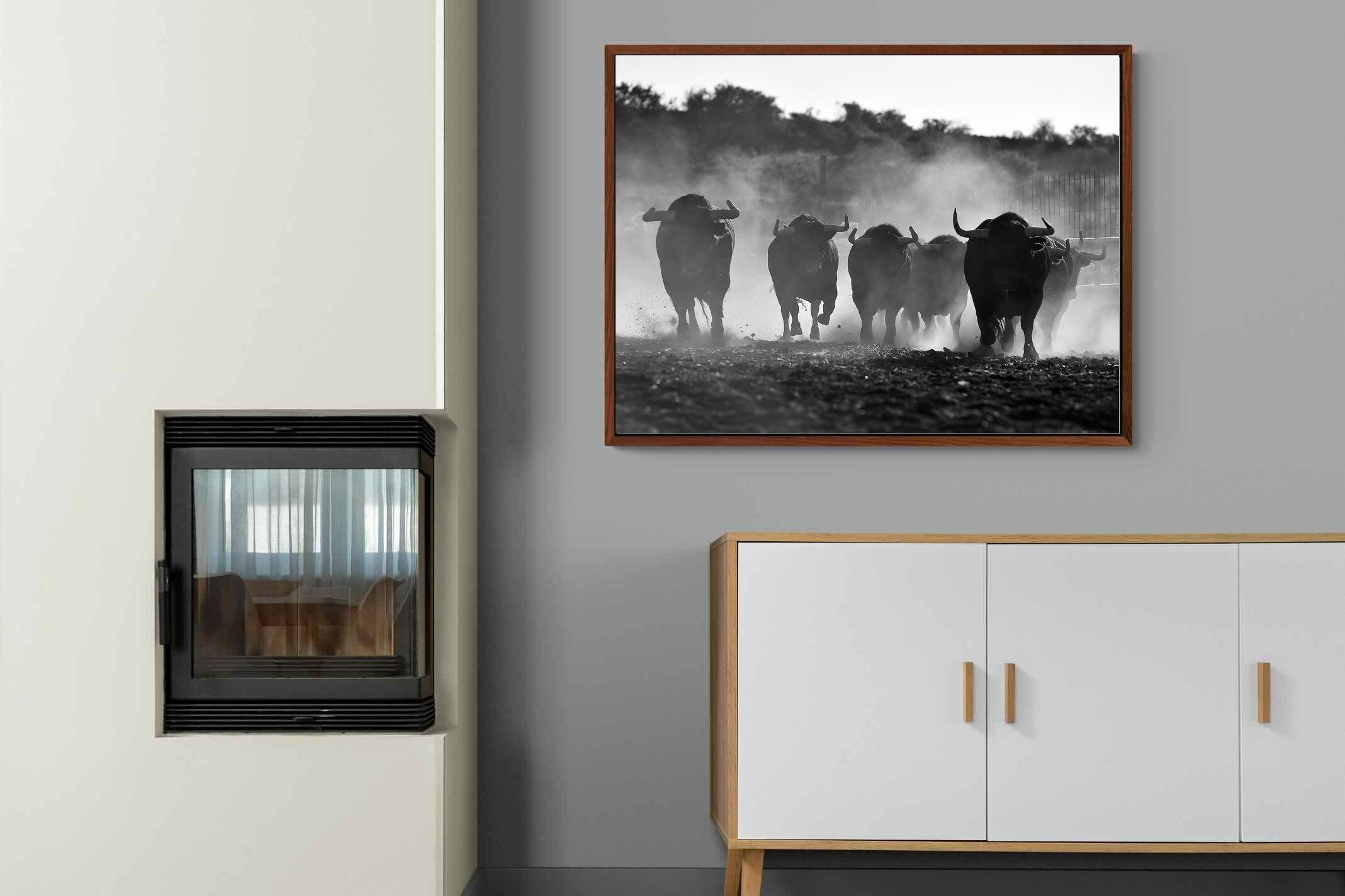 Pixalot ® Charging Bulls