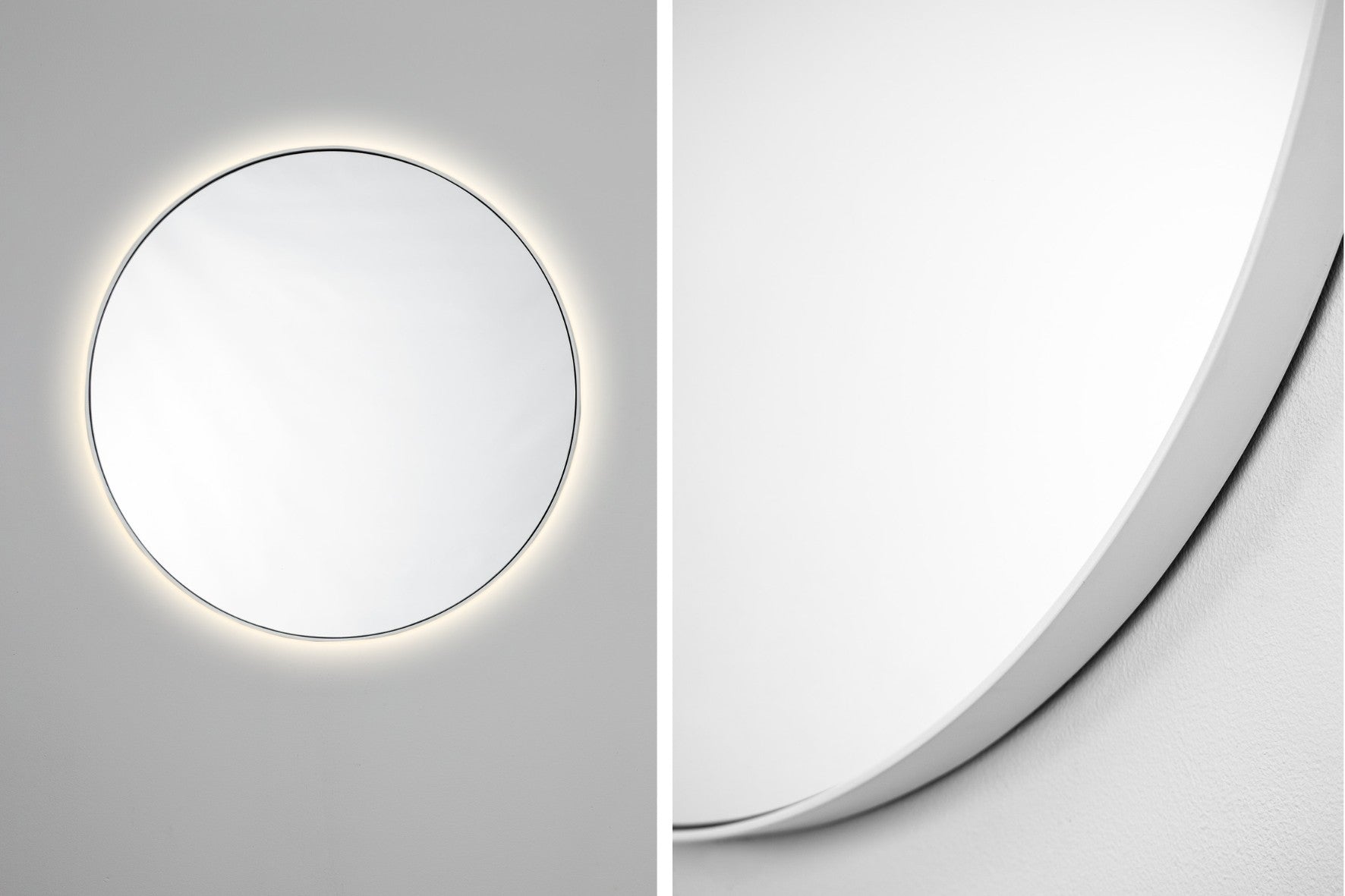 Circle Mirror (Backlit)-Wall_Art-White-Pixalot