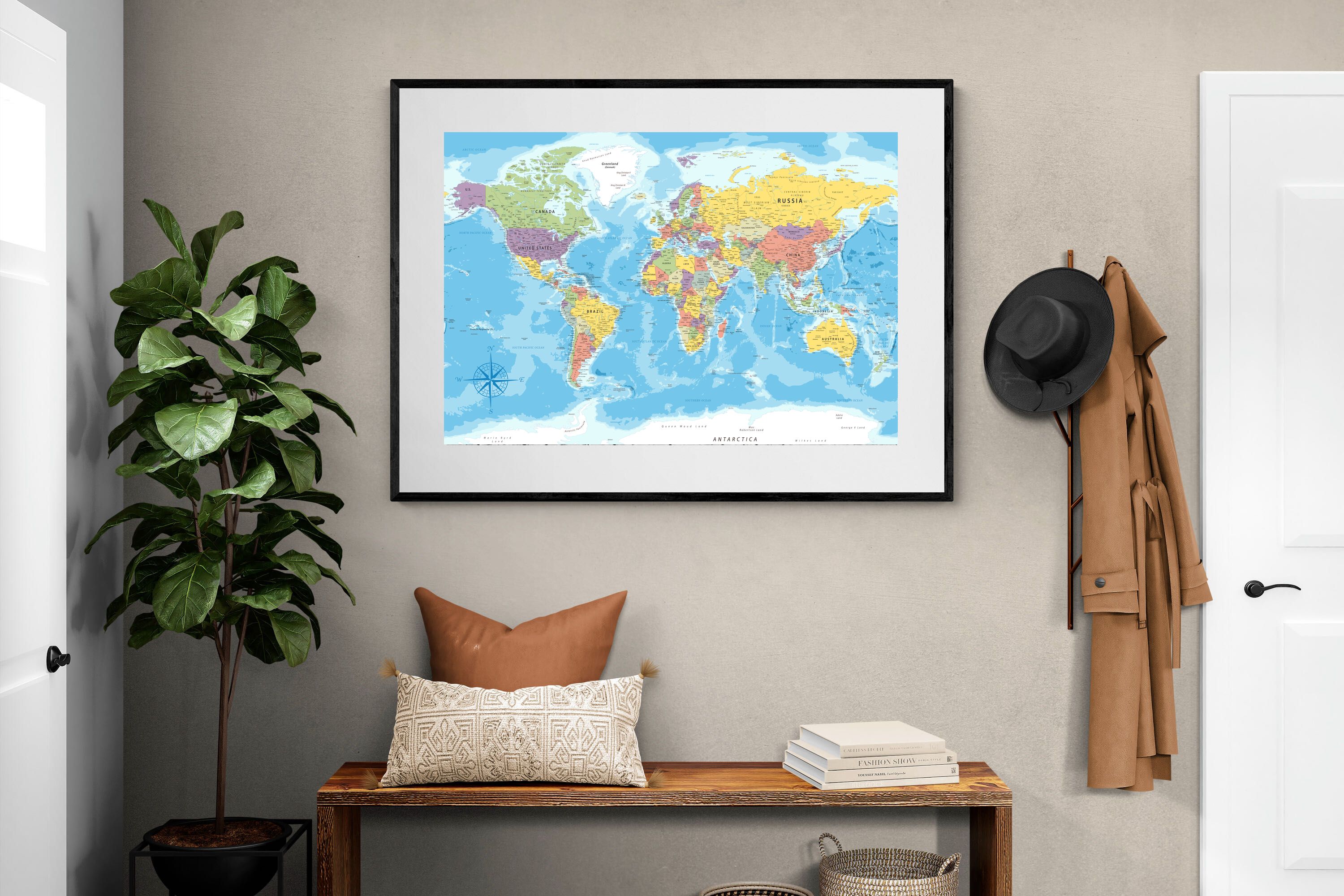 Pixalot Classic World Map