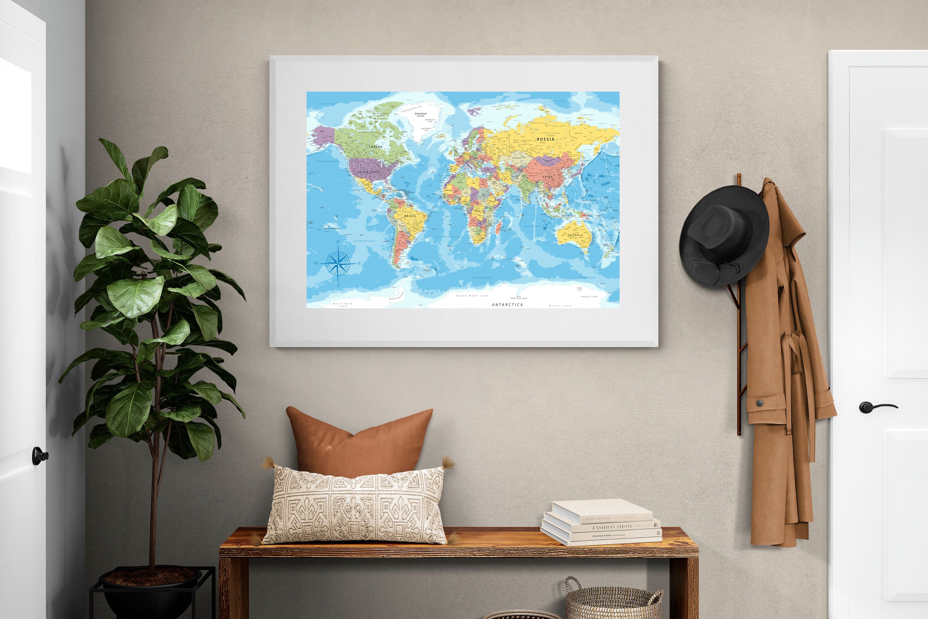 Pixalot Classic World Map