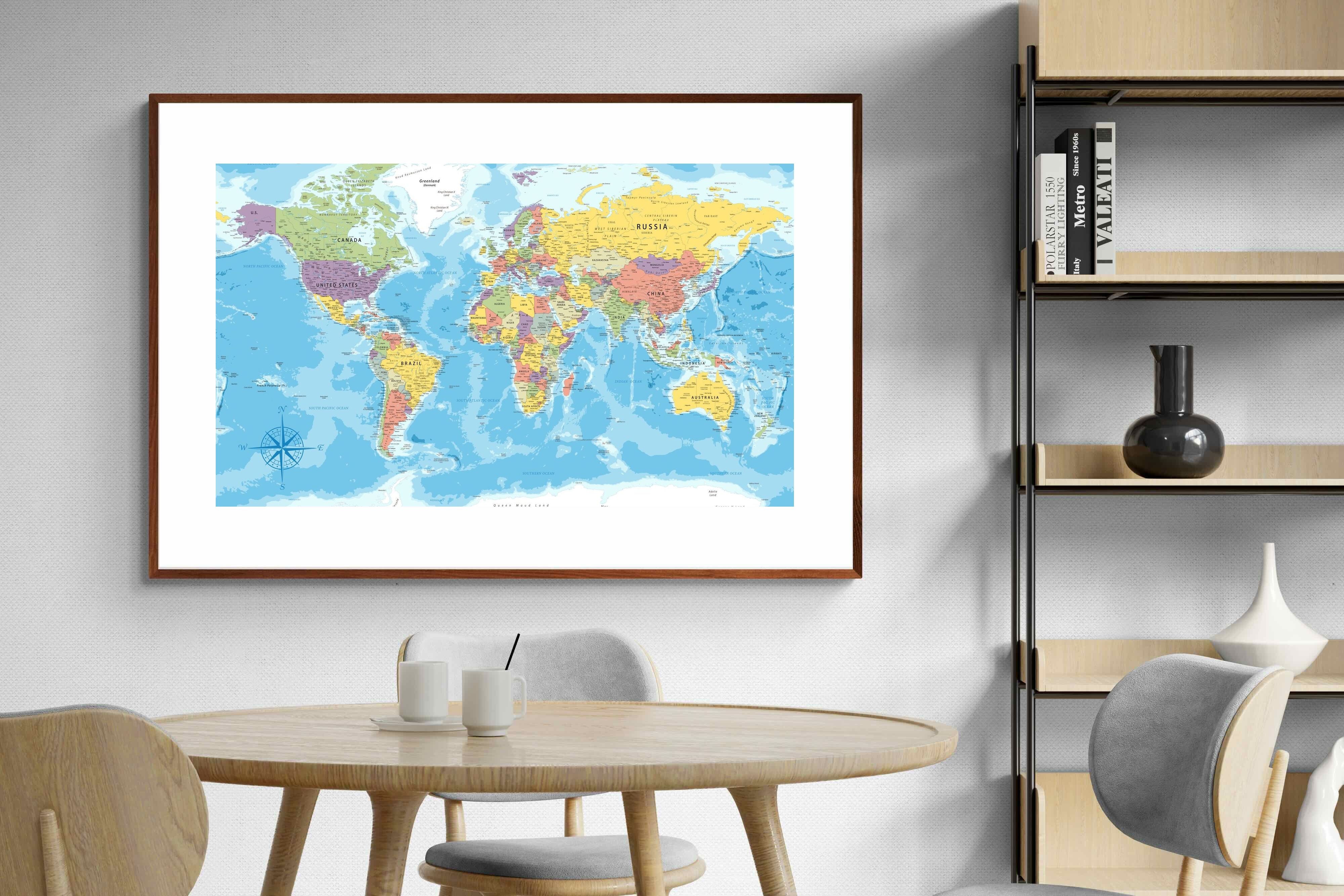 Pixalot Classic World Map