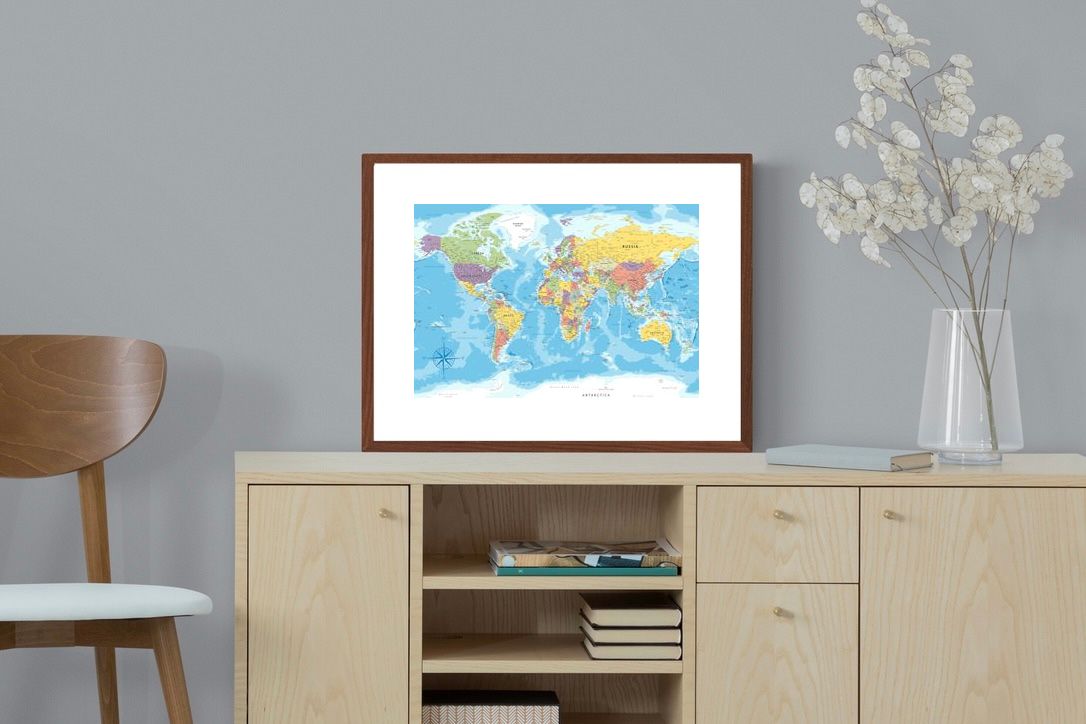 Pixalot Classic World Map