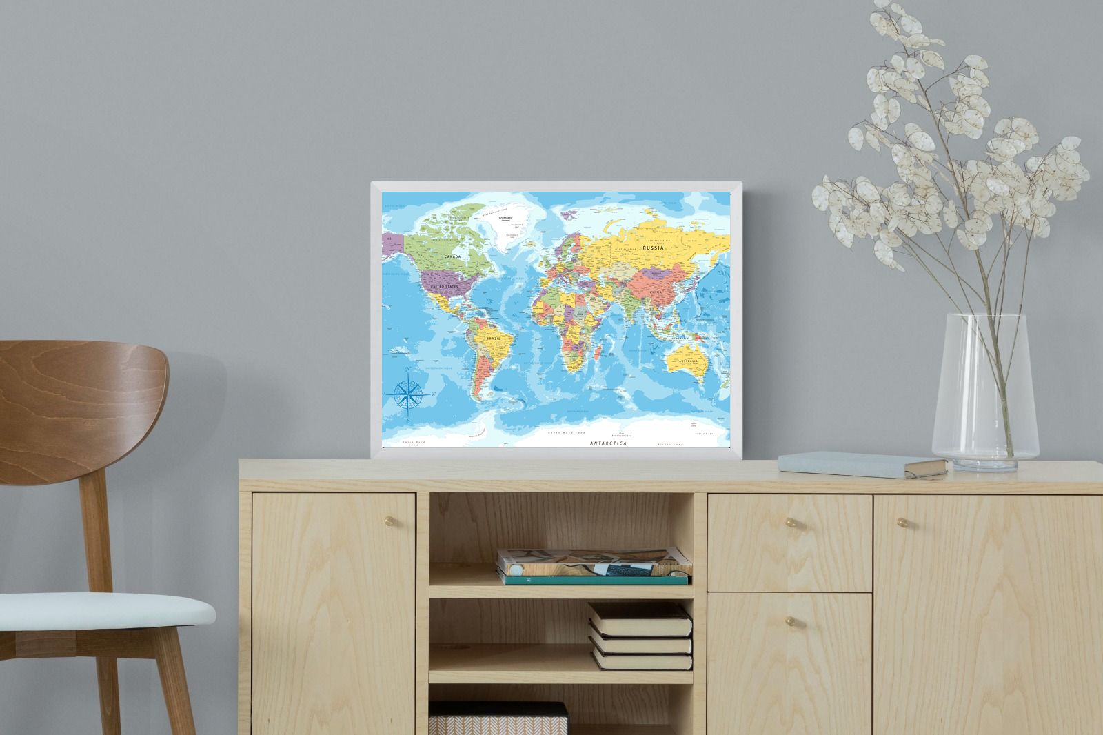 Pixalot Classic World Map