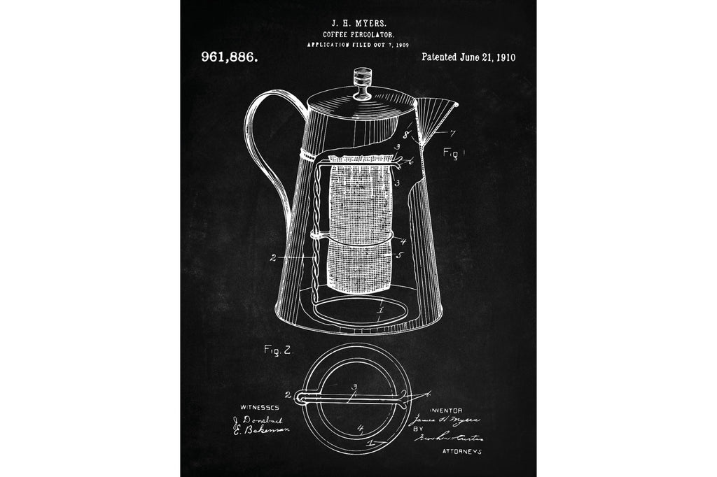 Coffee Percolator Patent