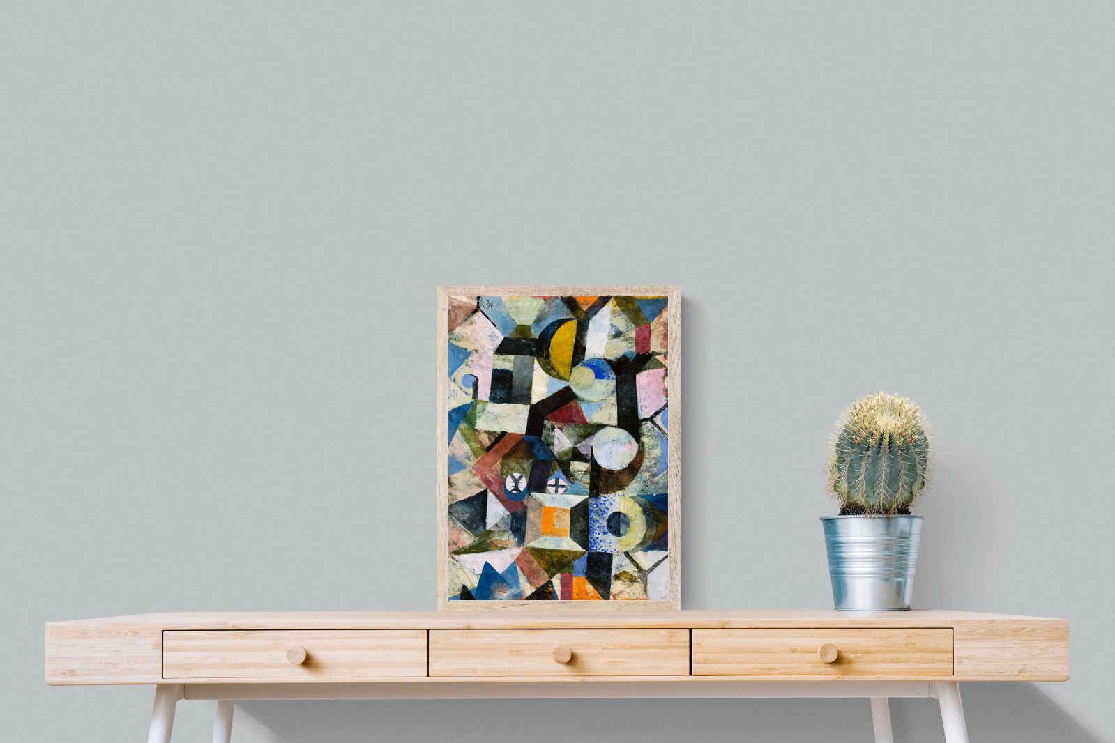 Pixalot Composition with the Yellow Half-Moon and the Y