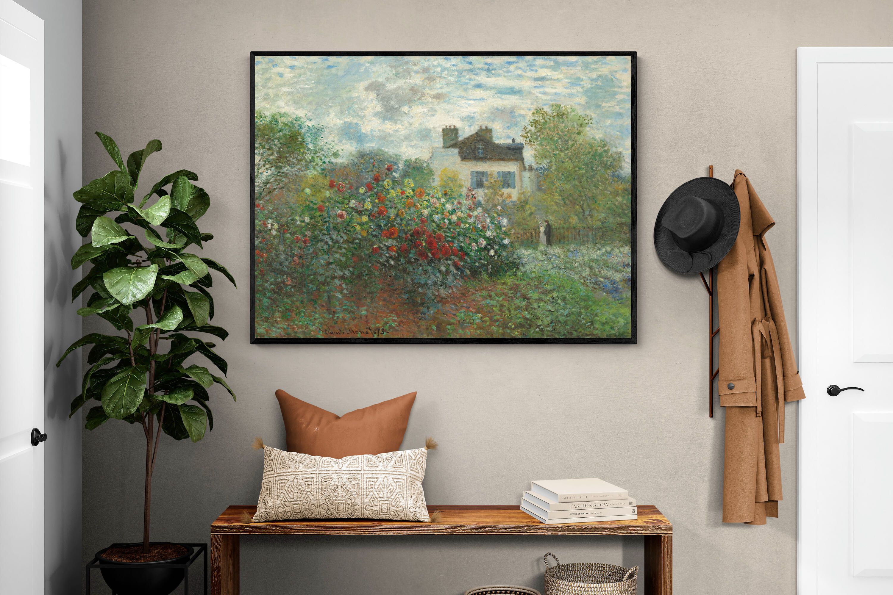 Pixalot Corner of the Garden with Dahlias