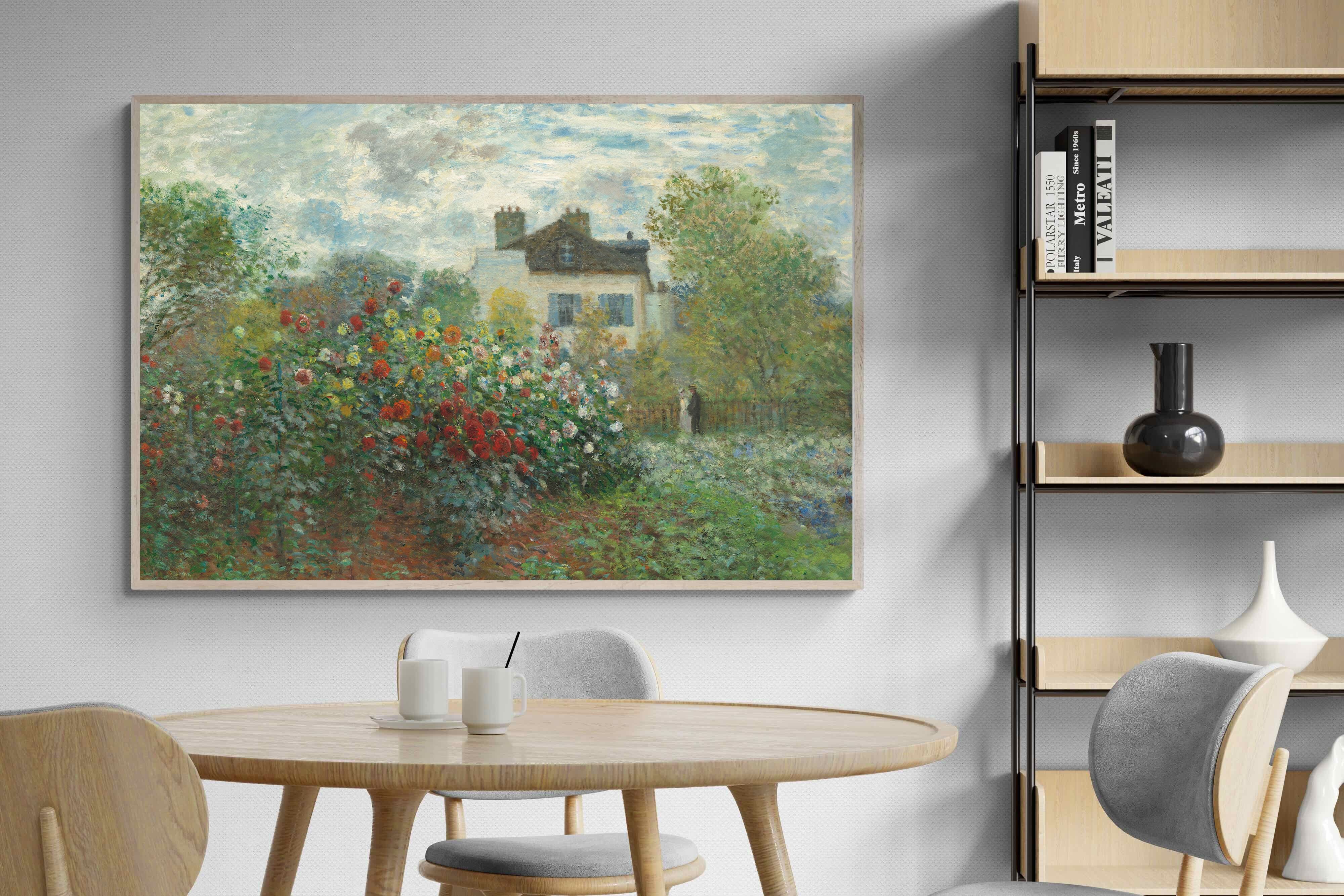 Pixalot Corner of the Garden with Dahlias