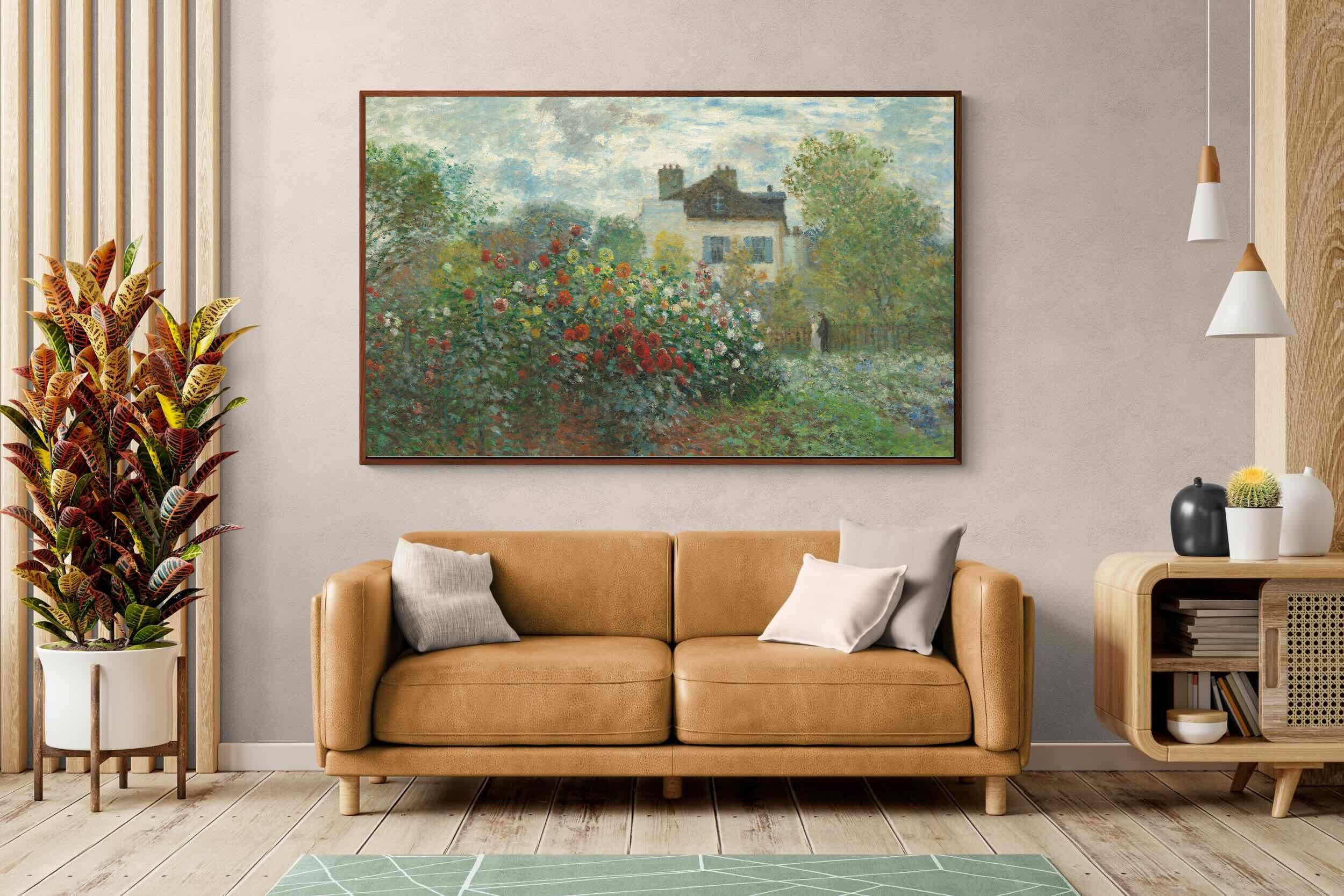 Pixalot Corner of the Garden with Dahlias