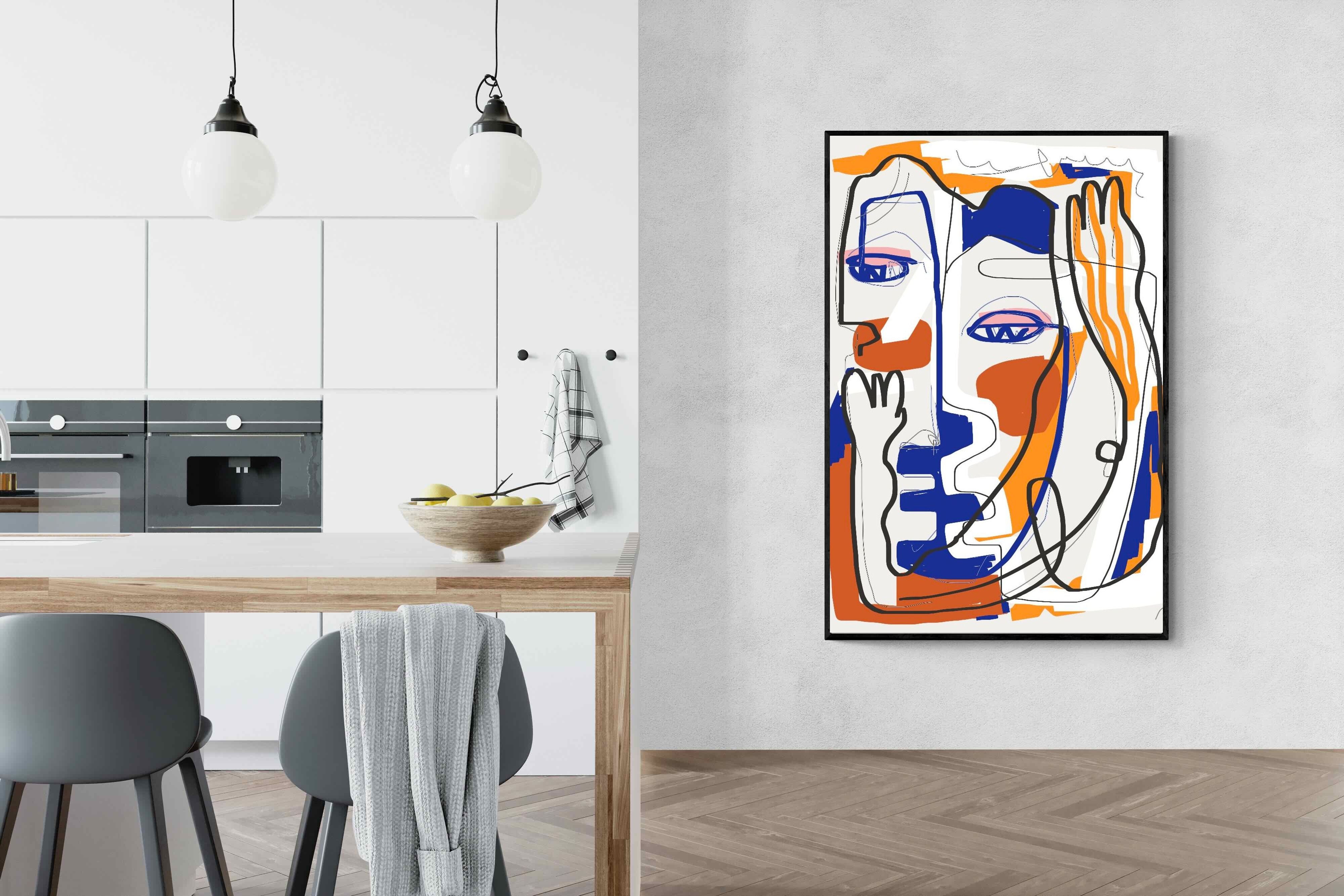Pixalot Cubist Face