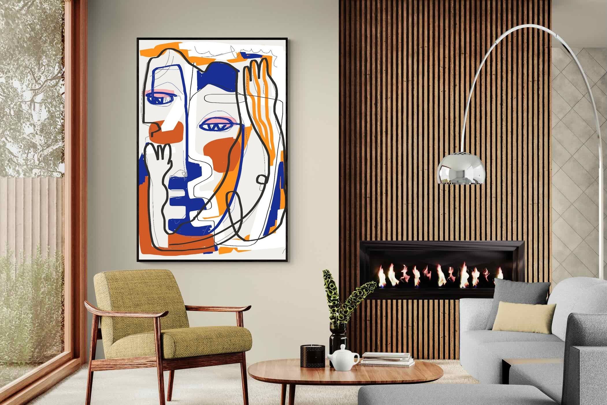 Pixalot Cubist Face