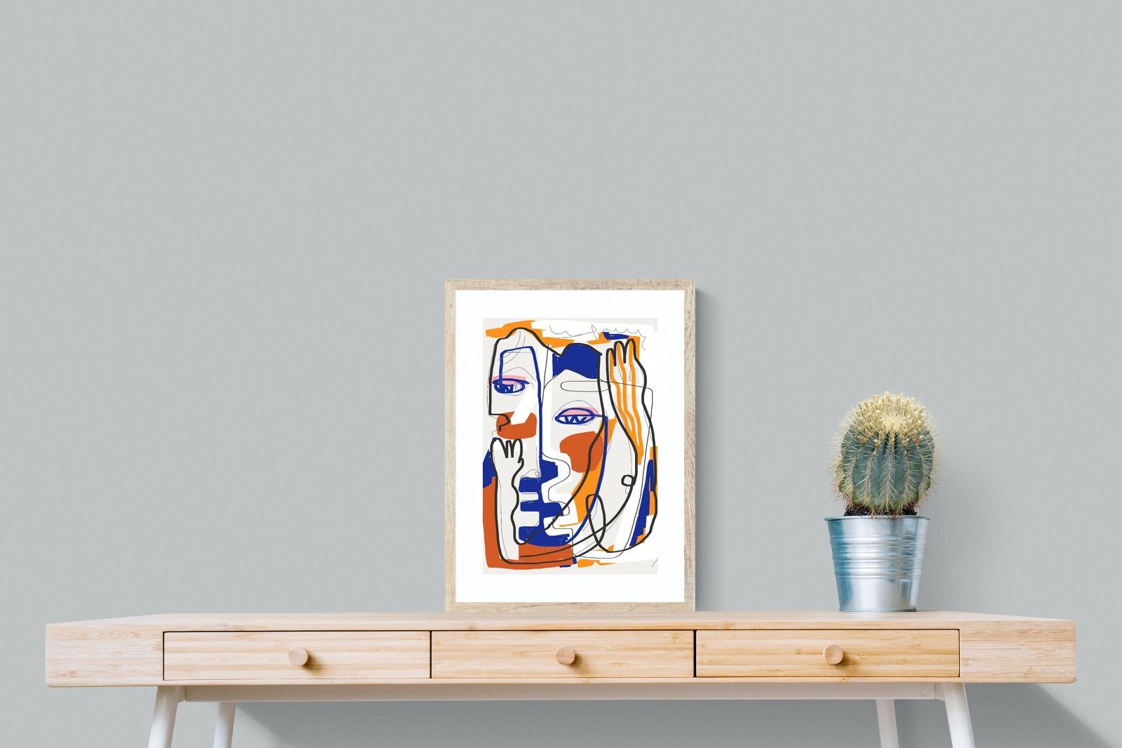 Pixalot Cubist Face