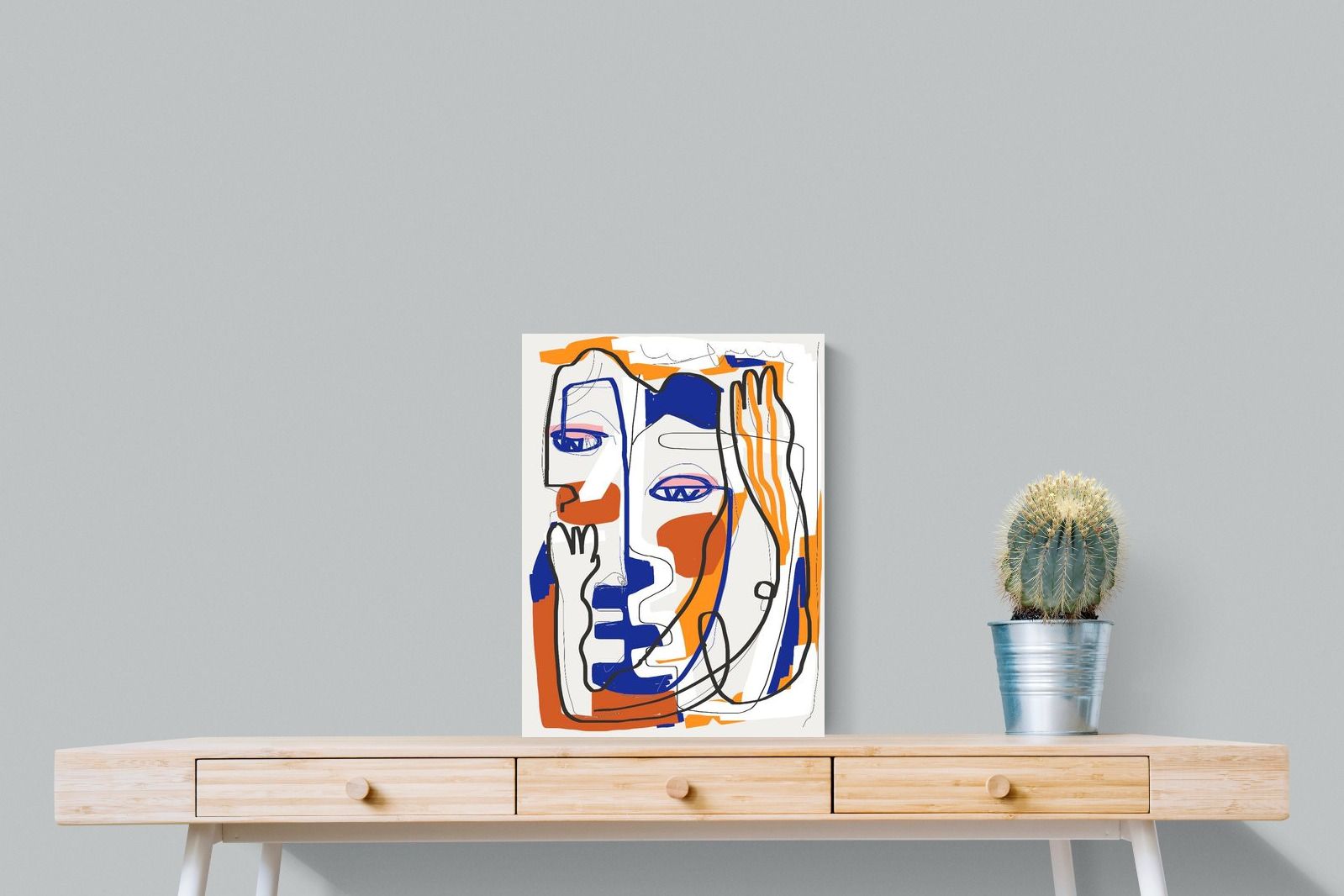 Pixalot Cubist Face