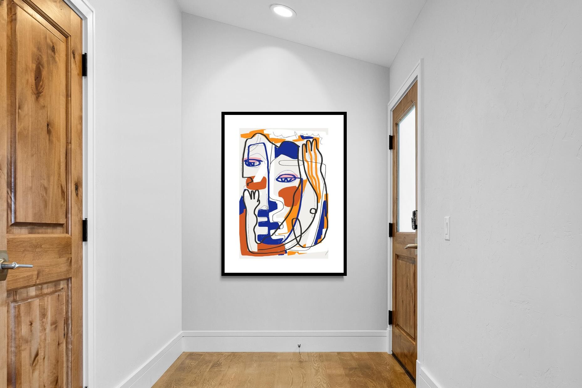 Pixalot Cubist Face